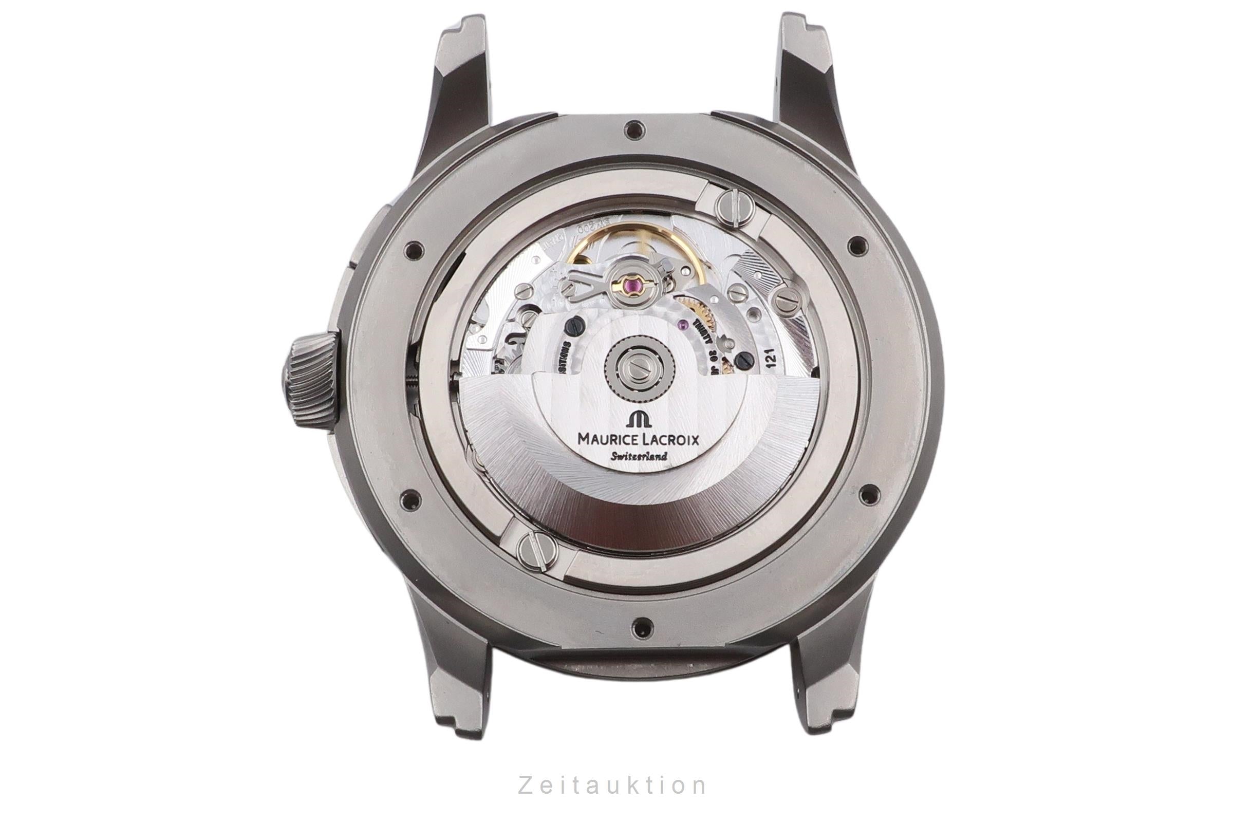 Maurice Lacroix Pontos acier automatique montre pour hommes PT6118-SS001-330  [2605060]
