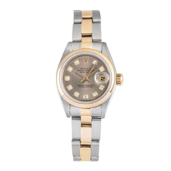 Rolex Lady Datejust acero / oro automático reloj para damas  69163  [2605061]