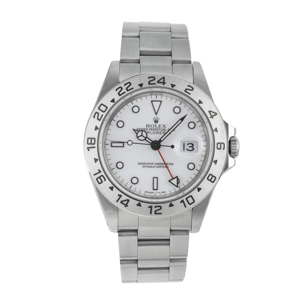 Rolex Explorer II acier automatique montre pour hommes 16570  [2605062]
