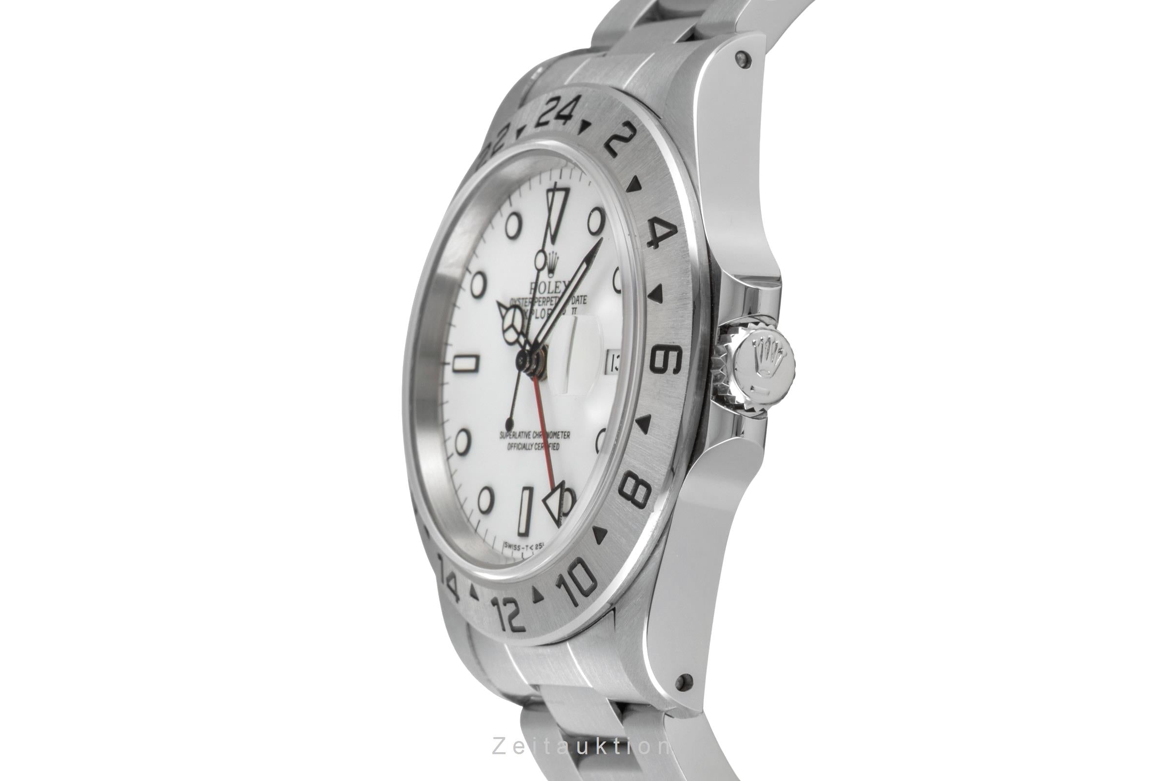 Rolex Explorer II acier automatique montre pour hommes 16570  [2605062]