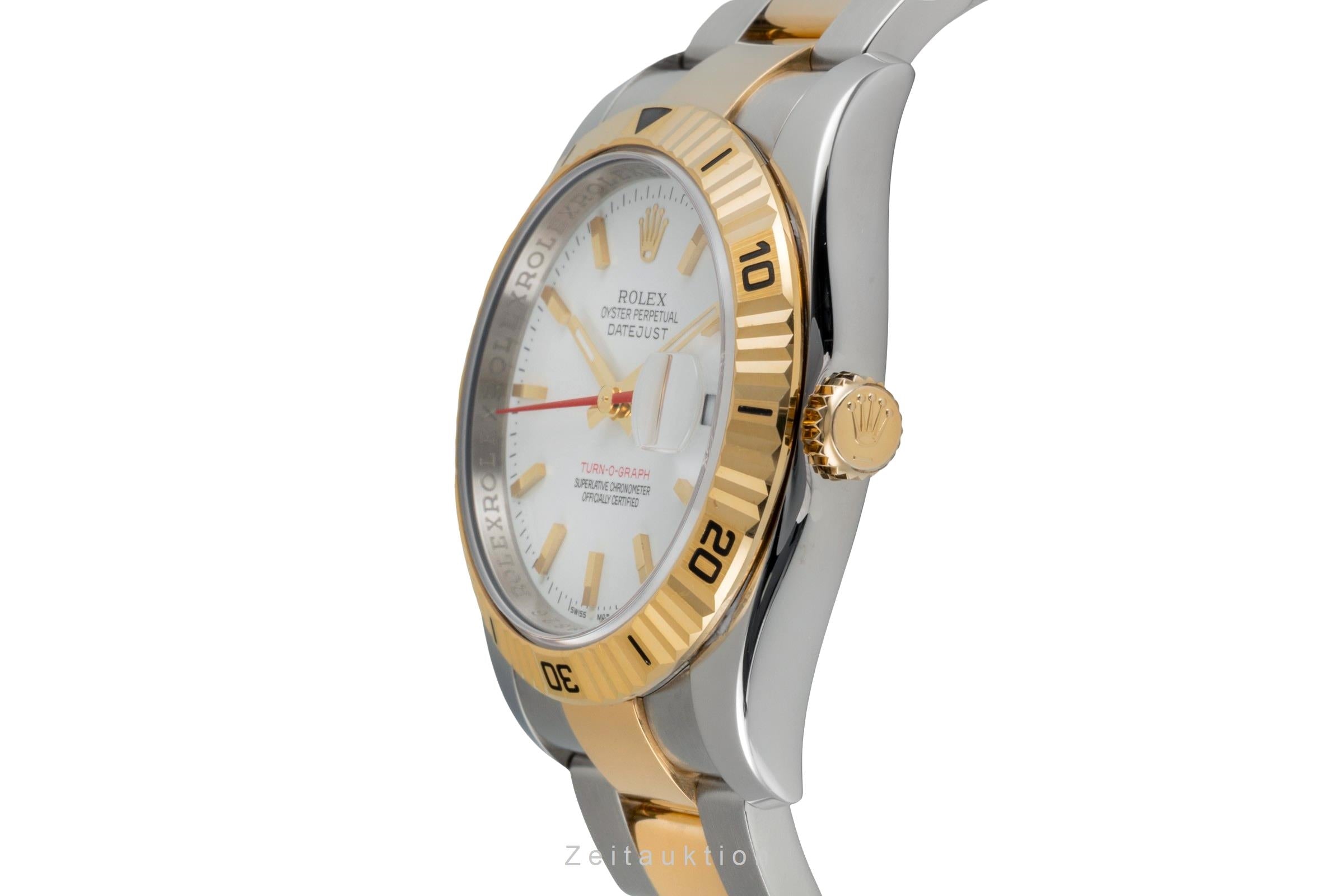 Rolex Datejust Turn-O-Graph acero / oro automático reloj para caballeros 116263  [2605063]