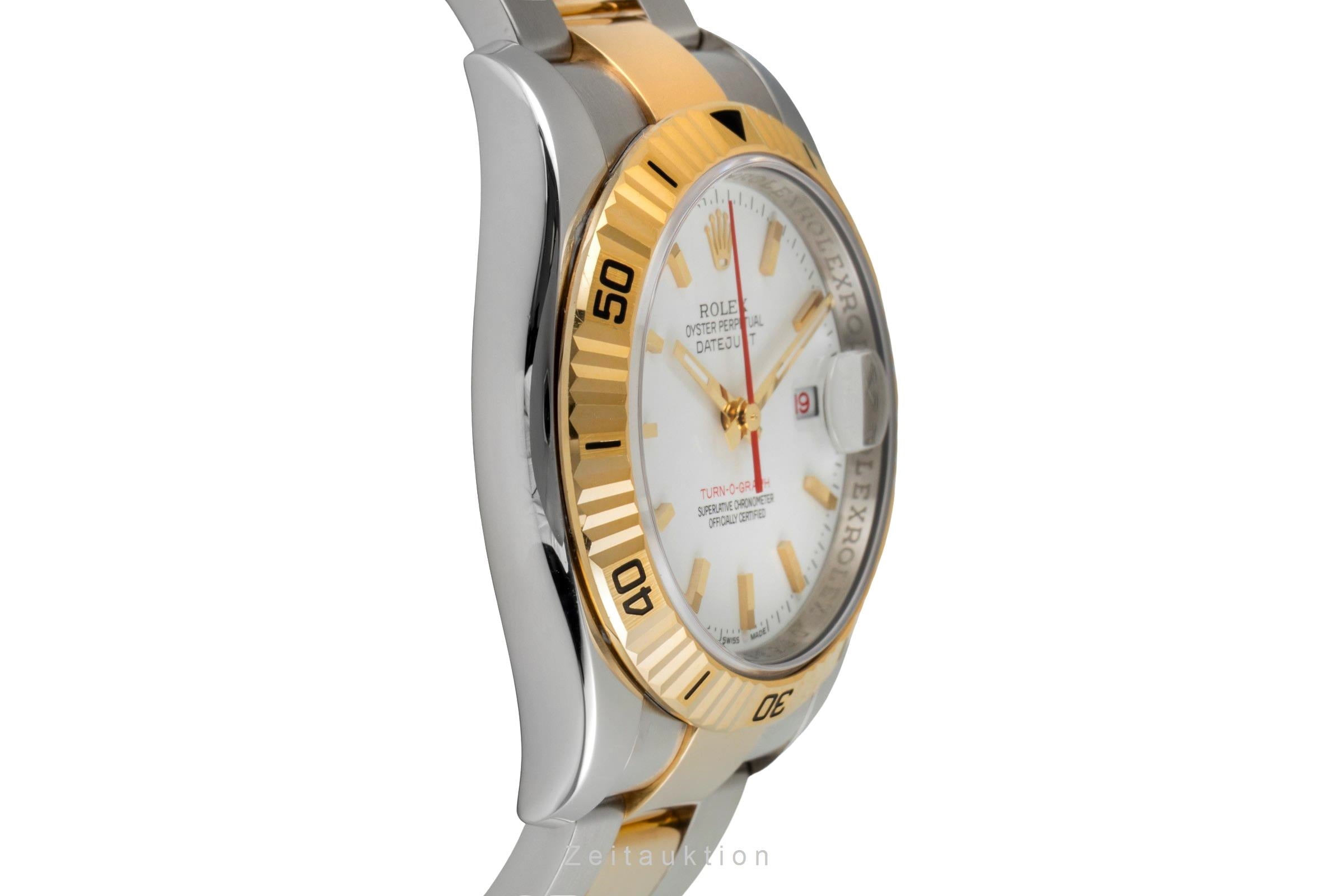 Rolex Datejust Turn-O-Graph acero / oro automático reloj para caballeros 116263  [2605063]