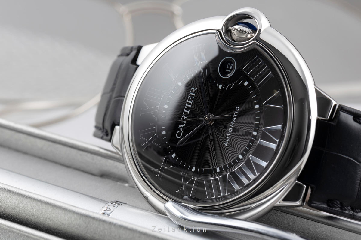 Cartier Ballon Bleu de Cartier steel automatic men's watch WSBB0003 LP: 7500EUR  [2605064]