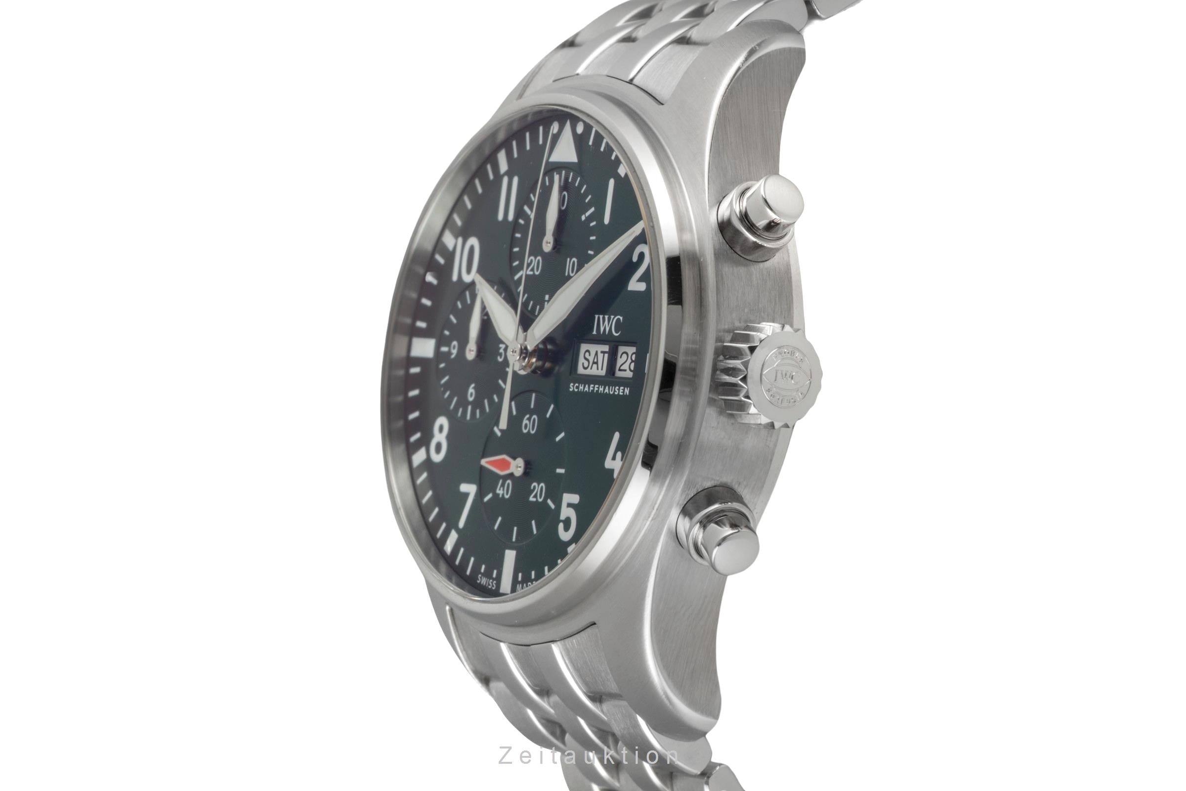 IWC Pilot chronograph steel automatic men's watch IW388103 LP: 8600EUR  [2605066]