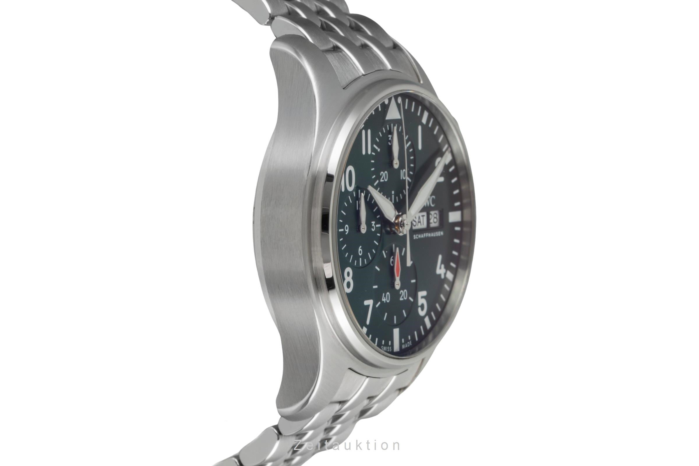 IWC Pilot chronograph steel automatic men's watch IW388103 LP: 8600EUR  [2605066]