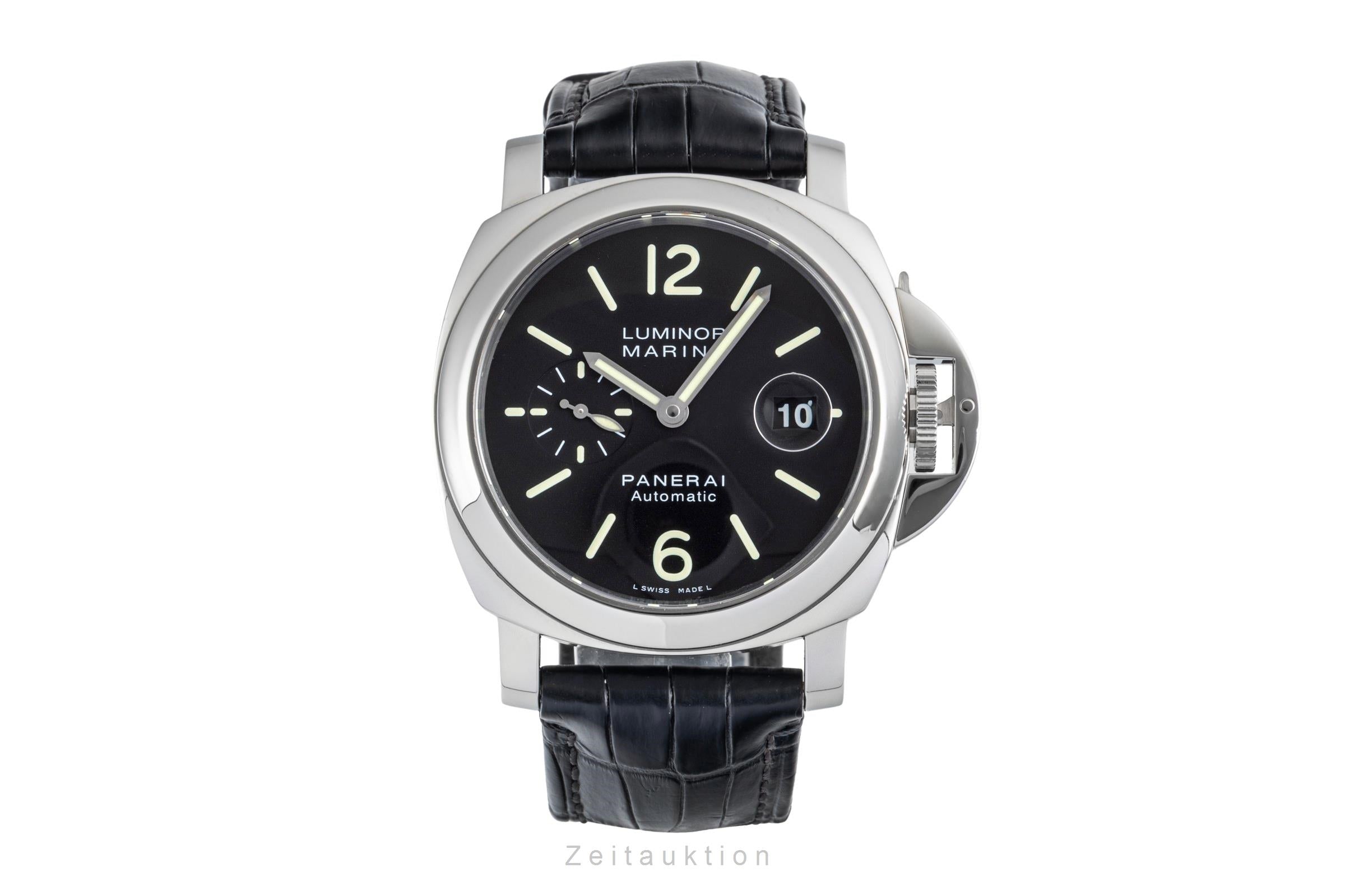 Panerai Luminor Marina steel automatic men's watch PAM00104 LP: 9200EUR  [2605067]