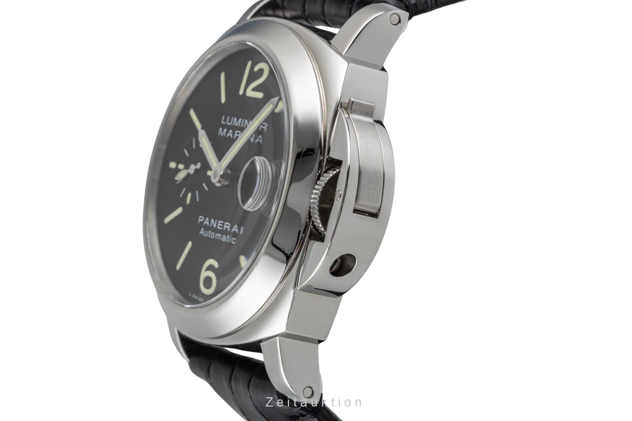Panerai Luminor Marina steel automatic men's watch PAM00104 LP: 9200EUR  [2605067]