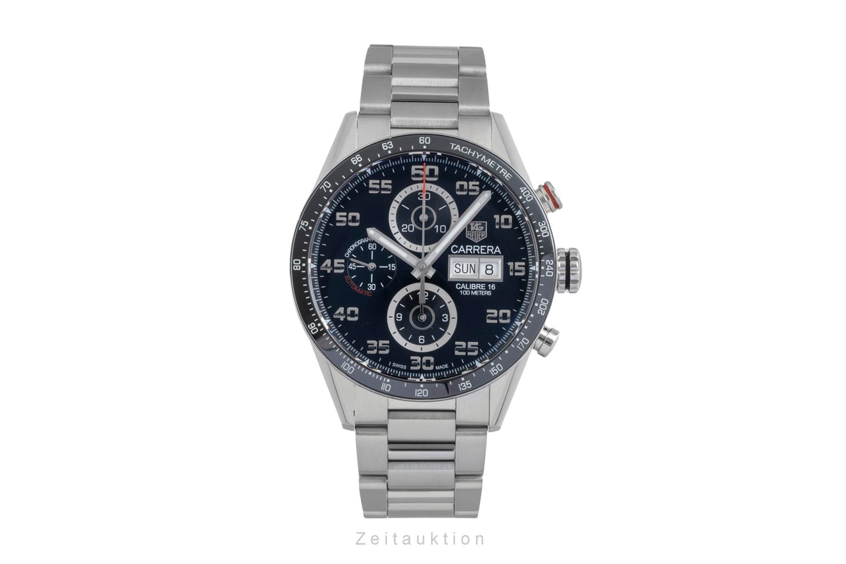 Tag Heuer Carrera chronograph steel automatic men's watch CV2A1R  [2605068]