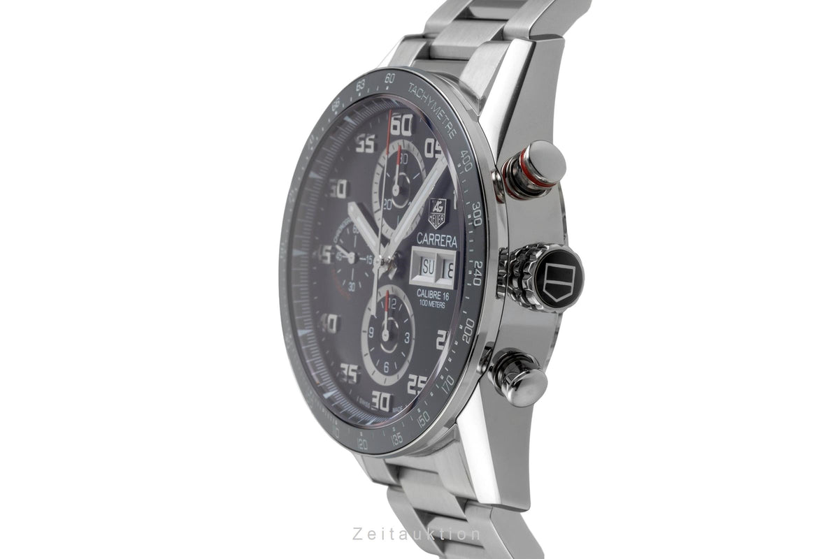 Tag Heuer Carrera chronograph steel automatic men's watch CV2A1R  [2605068]