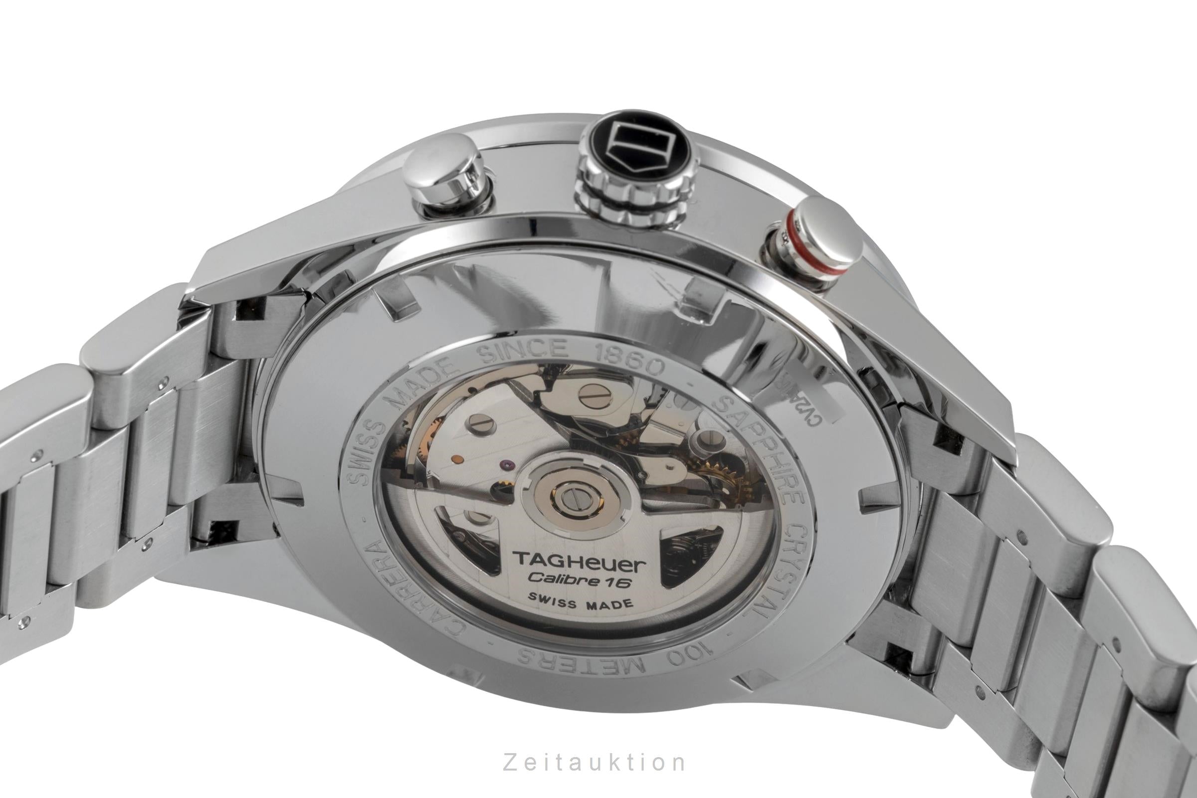 Tag Heuer Carrera chronograph steel automatic men's watch CV2A1R  [2605068]