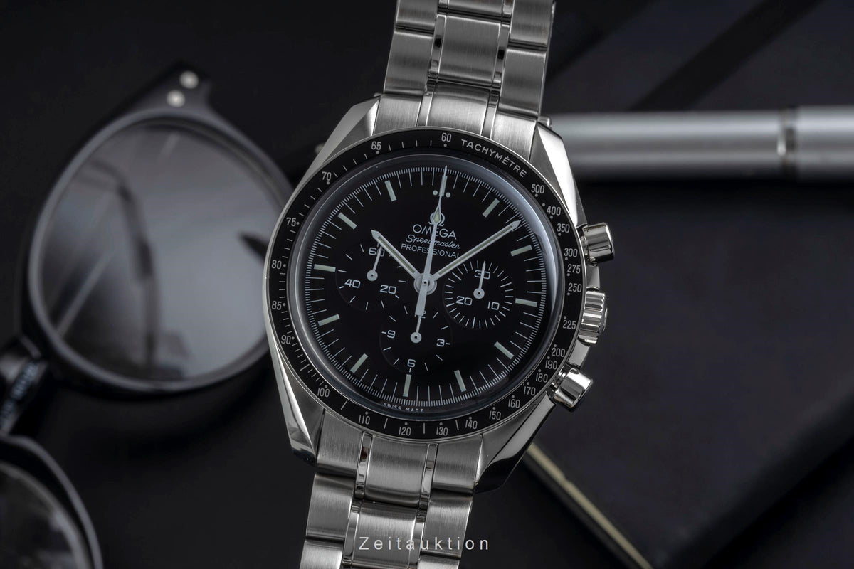 Omega Speedmaster Moonwatch cronografo acciaio carica manuale orologio da uomo 311.30.42.30.01.005  [2605069]