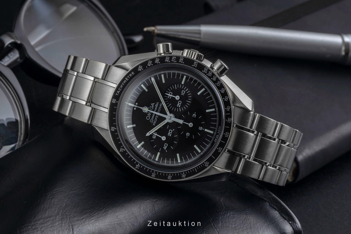 Omega Speedmaster Moonwatch Stahl Handaufzug Ref. 311.30.42.30.01.005 Box [2605069]