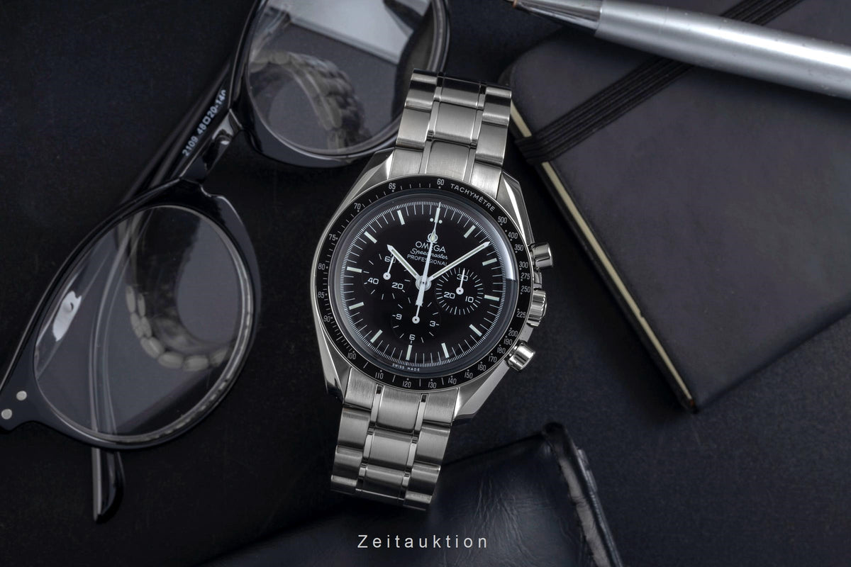 Omega Speedmaster Moonwatch Stahl Handaufzug Ref. 311.30.42.30.01.005 Box [2605069]