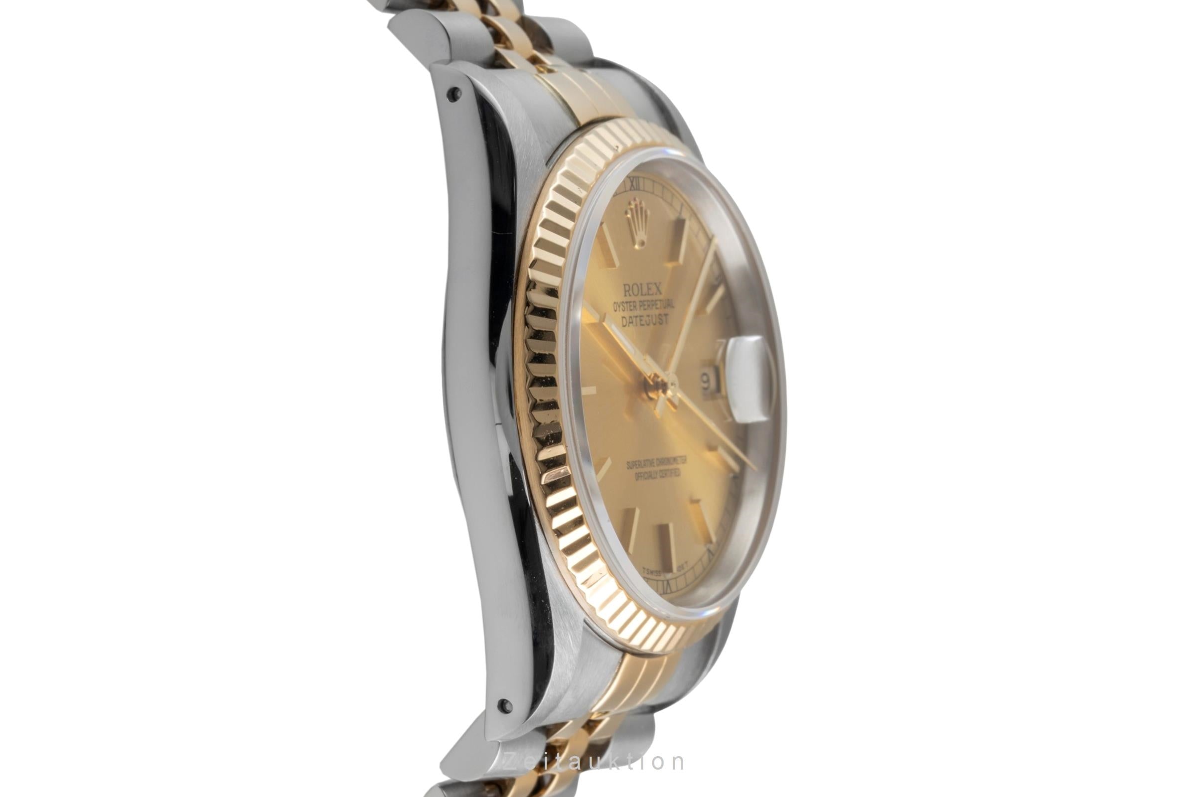 Rolex Datejust acero / oro automático reloj para caballeros 16233 LP: 15350EUR  [2605074]