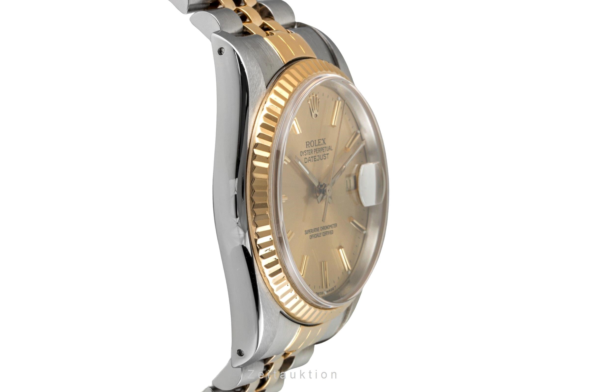 Rolex Datejust acero / oro automático reloj para caballeros 16233 LP: 15350EUR  [2605075]