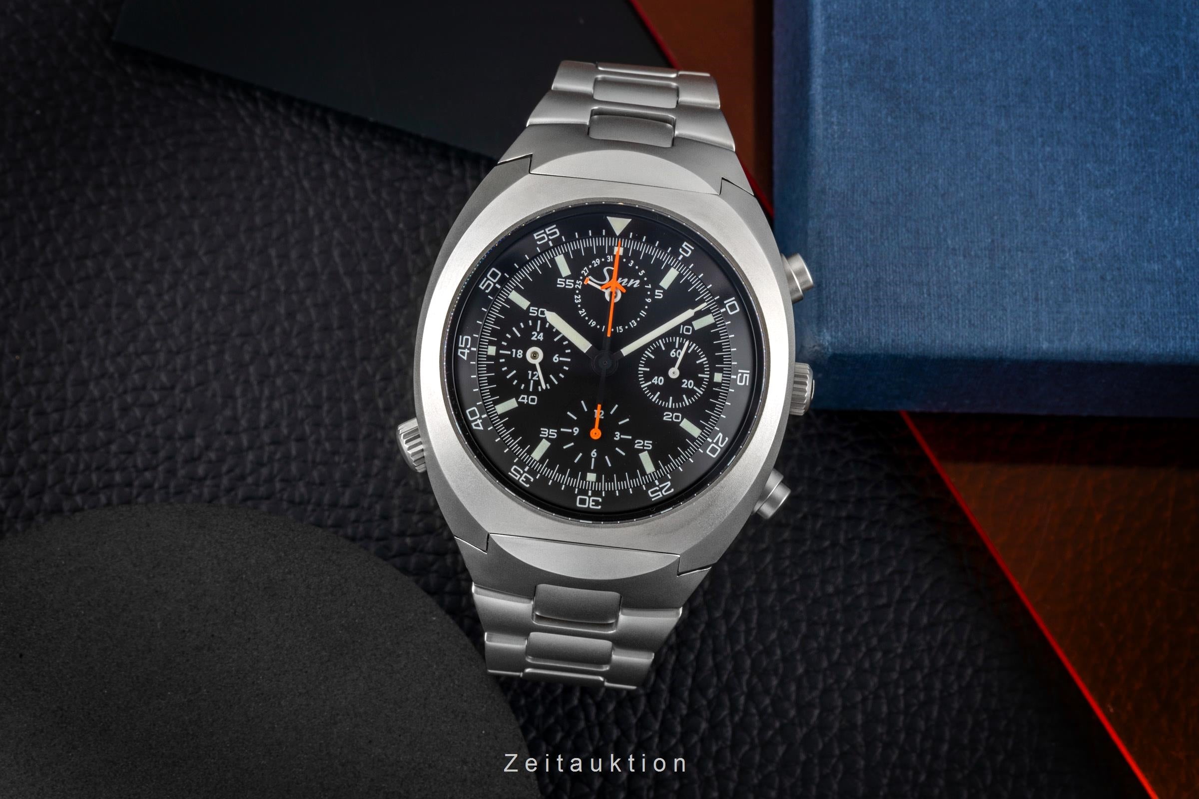 Sinn 142 ST II chronograph steel automatic men's watch 142.050  [2605078]