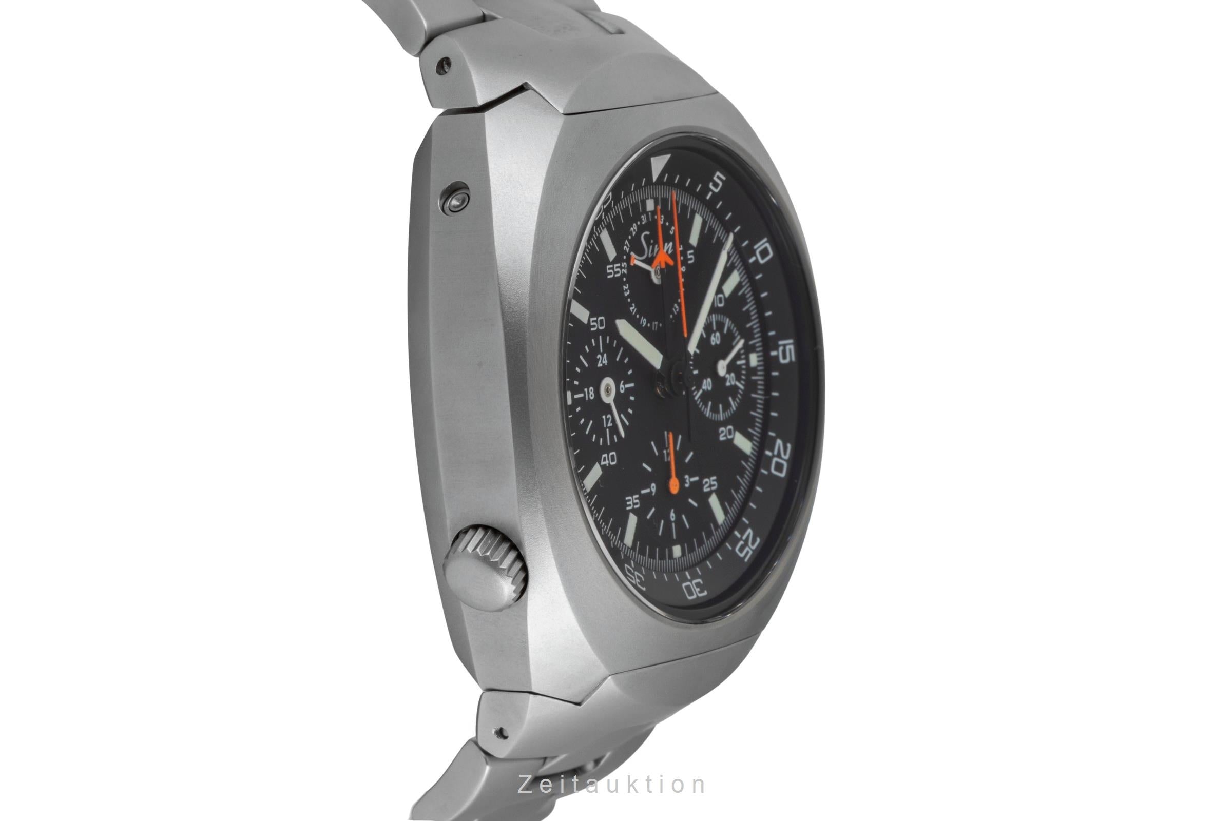 Sinn 142 ST II chronograph steel automatic men's watch 142.050  [2605078]