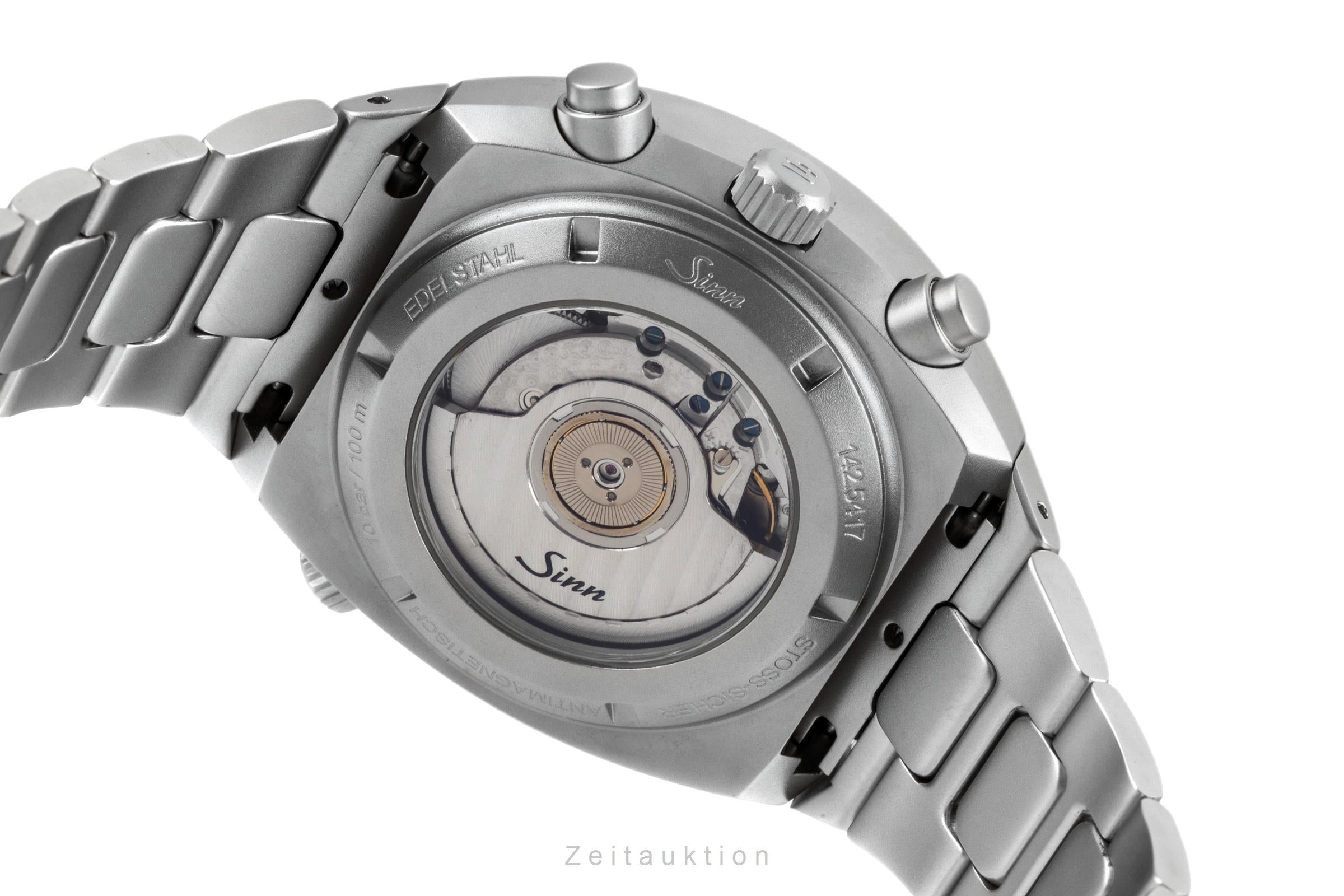 Sinn 142 ST II chronograph steel automatic men's watch 142.050  [2605078]