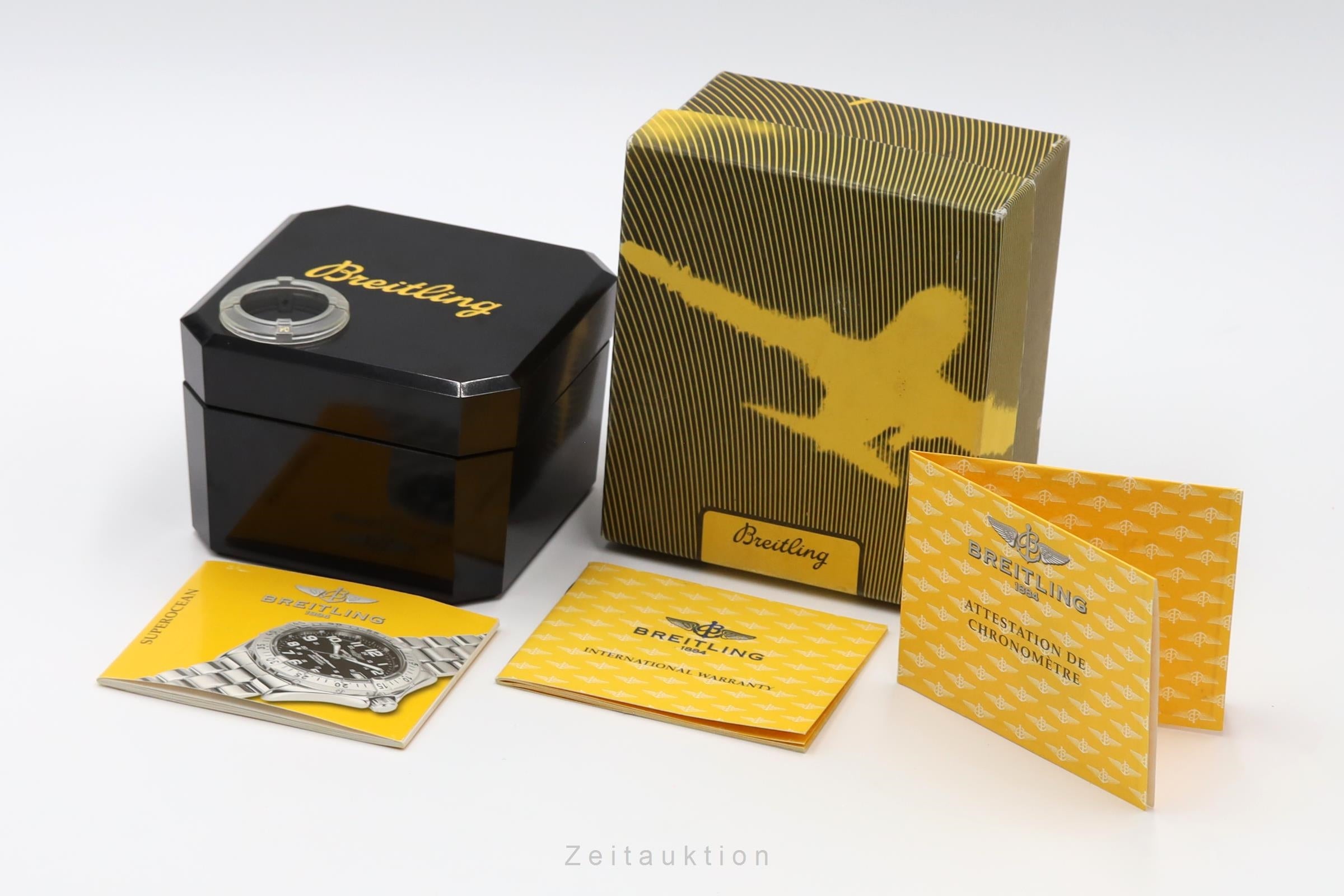 Breitling Superocean acero automático reloj para caballeros A17340-108  [2605079]