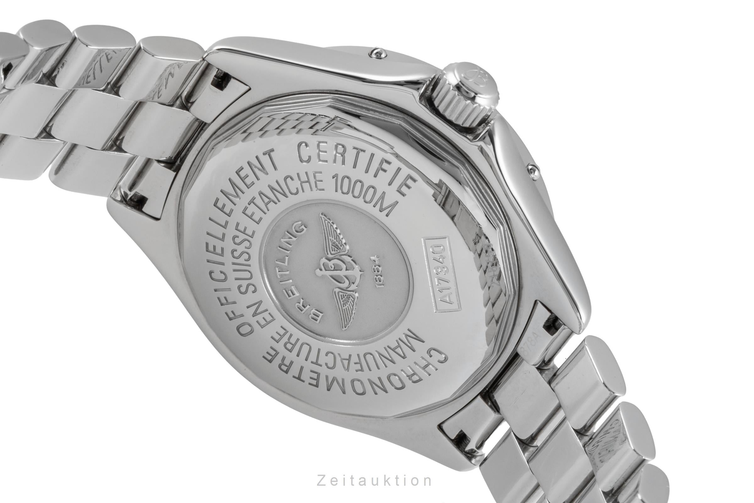 Breitling Superocean acero automático reloj para caballeros A17340-108  [2605079]