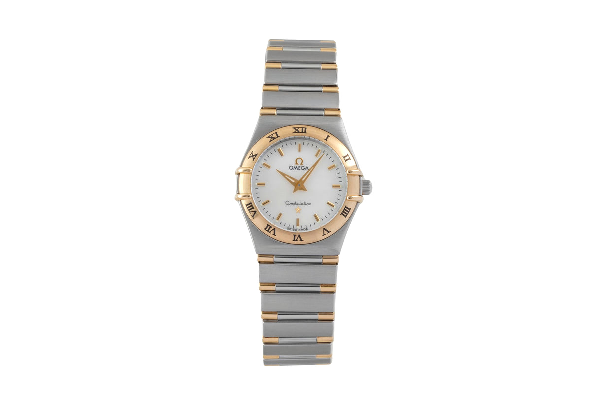 Omega Constellation steel / gold quartz men's watch 1272.30.00  [2605080]