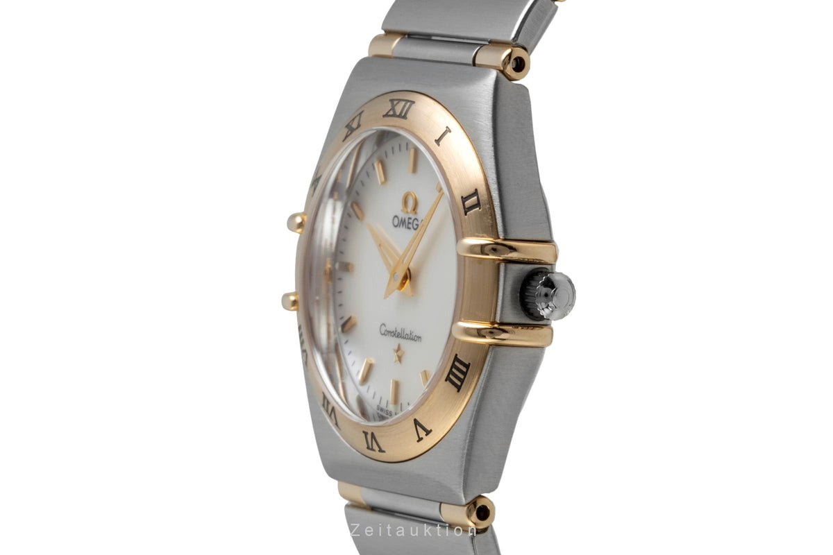 Omega Constellation acier / or  quartz montre pour hommes 1272.30.00  [2605080]