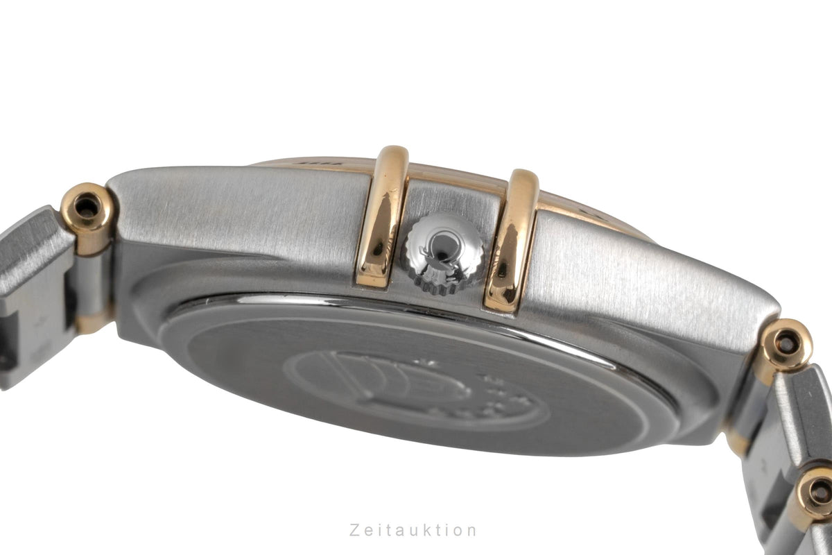 Omega Constellation acier / or  quartz montre pour hommes 1272.30.00  [2605080]
