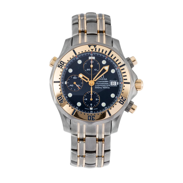 Omega Seamaster chronograph titanium / gold automatic men's watch 2297.80.00  [2605082]