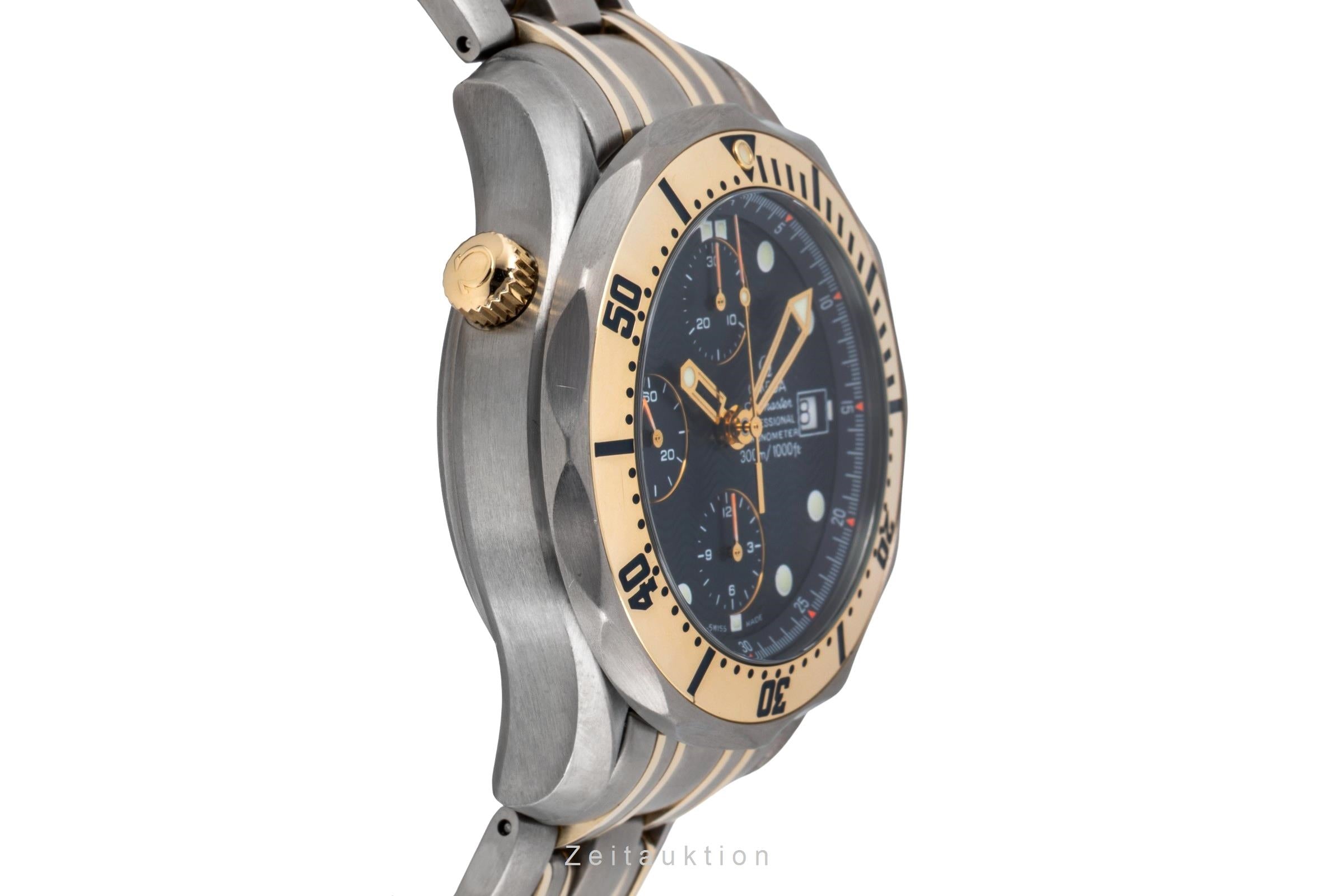 Omega Seamaster chronograph titanium / gold automatic men's watch 2297.80.00  [2605082]