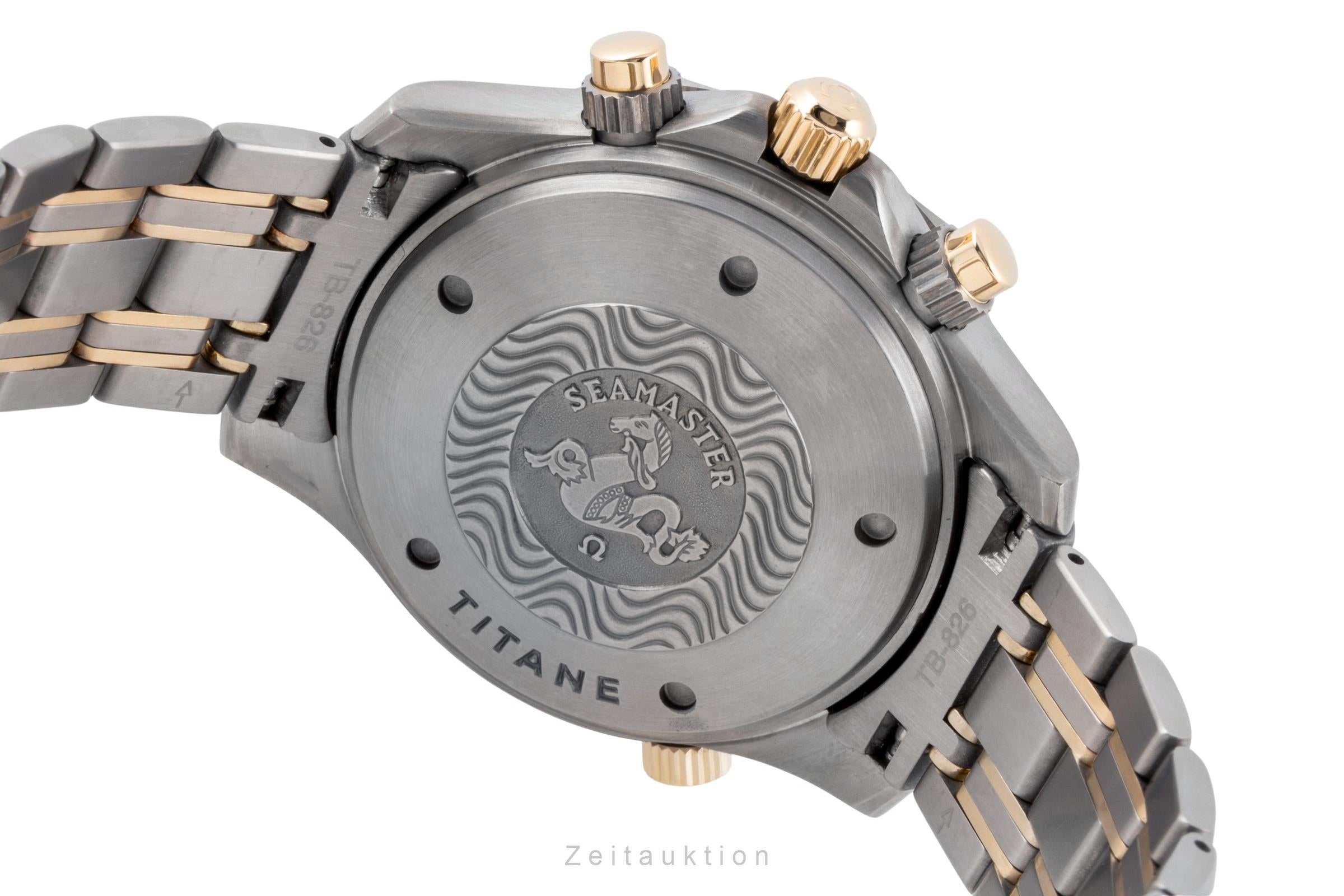 Omega Seamaster chronograph titanium / gold automatic men's watch 2297.80.00  [2605082]