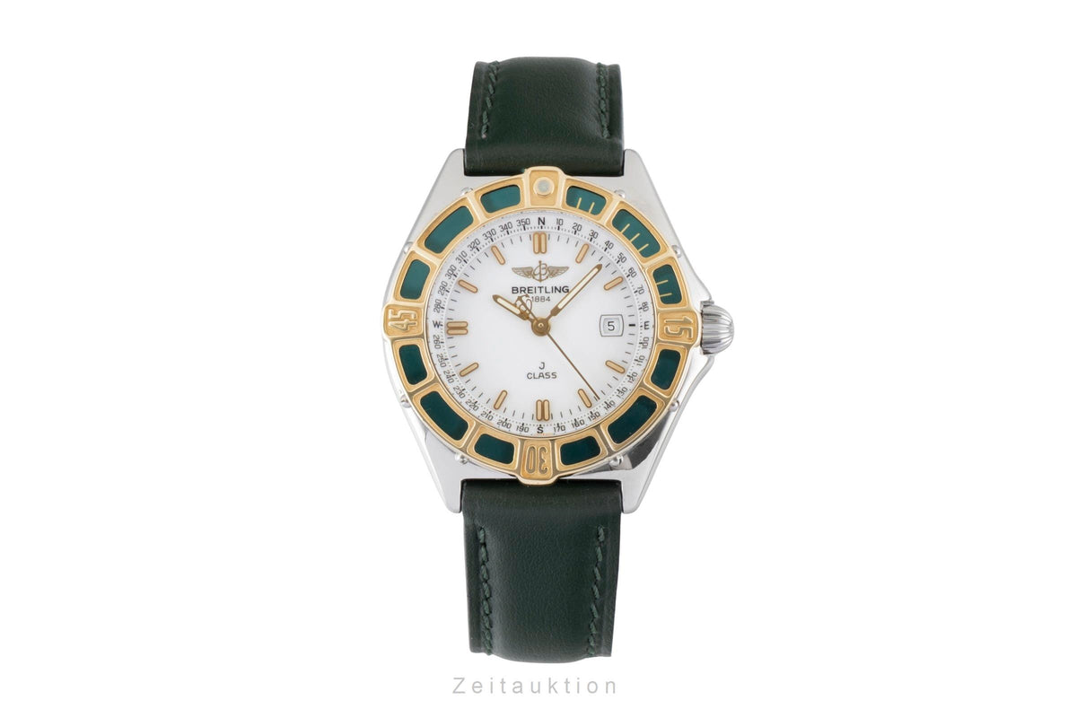 Breitling J-Class Stahl / Gold Damenuhr Saphirglas Datum Ref. D52064 [2605084]