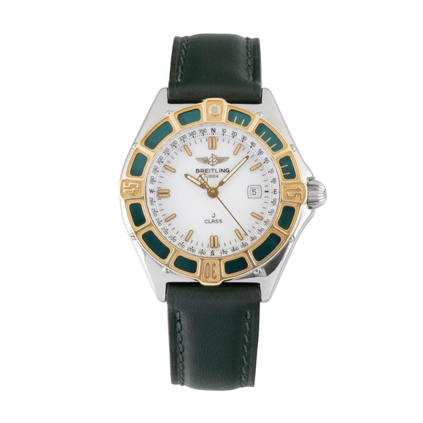 Breitling J-Class Stahl / Gold Damenuhr Saphirglas Datum Ref. D52064 [2605084]