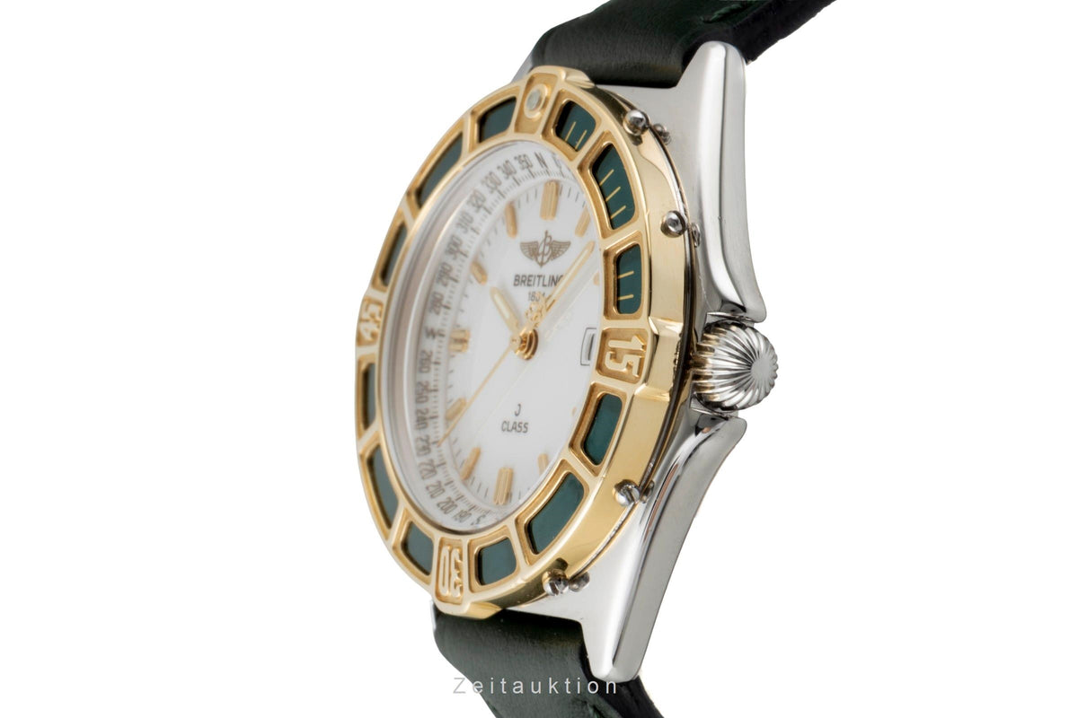 Breitling J-Class Stahl / Gold Damenuhr Saphirglas Datum Ref. D52064 [2605084]