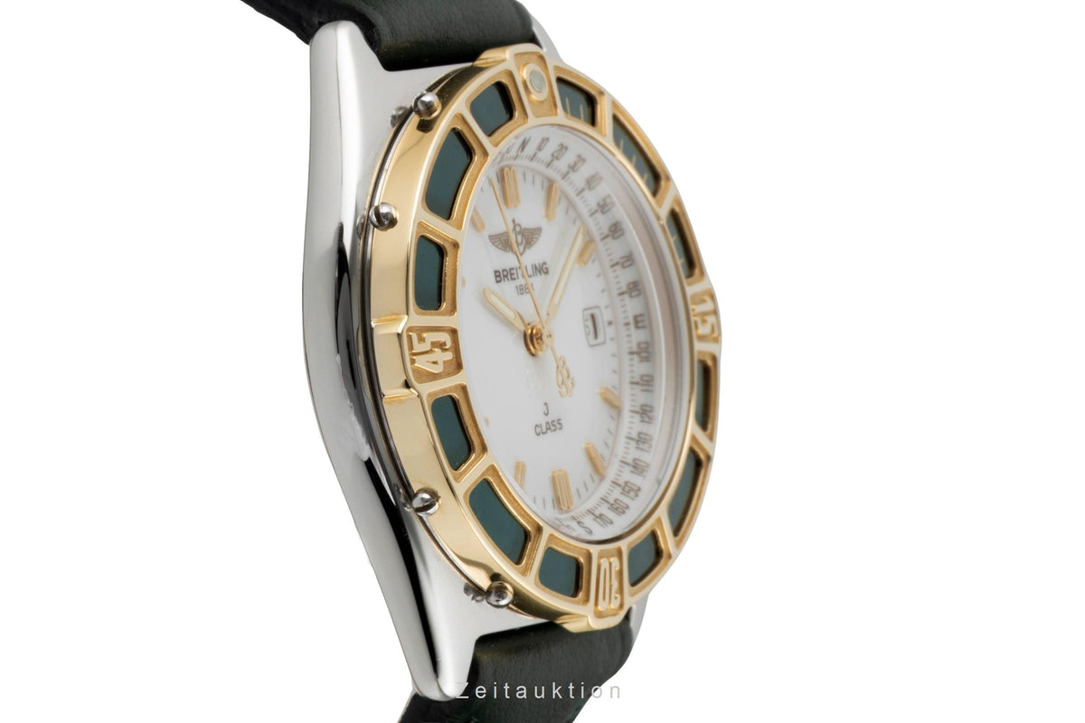 Breitling J-Class Stahl / Gold Damenuhr Saphirglas Datum Ref. D52064 [2605084]