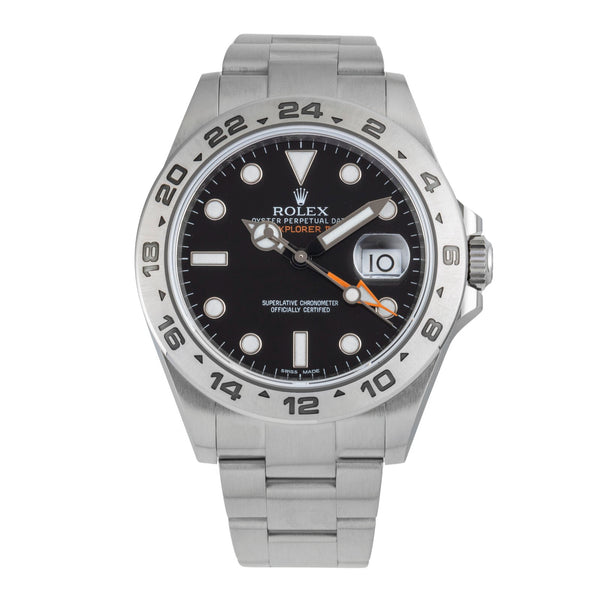 Rolex Explorer II acero automático reloj para caballeros 216570  [2605088]