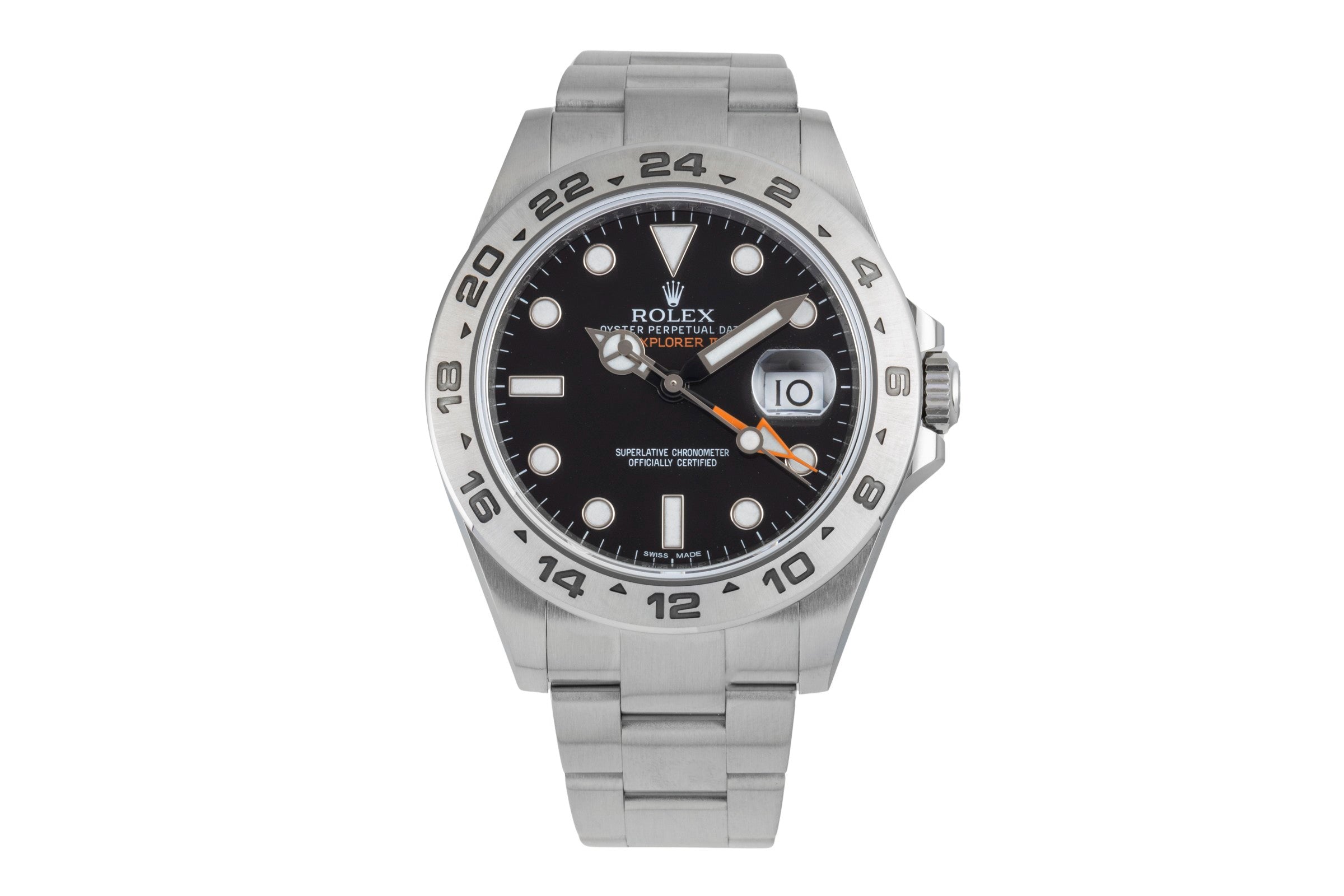 Rolex Explorer II acier automatique montre pour hommes 216570  [2605088]