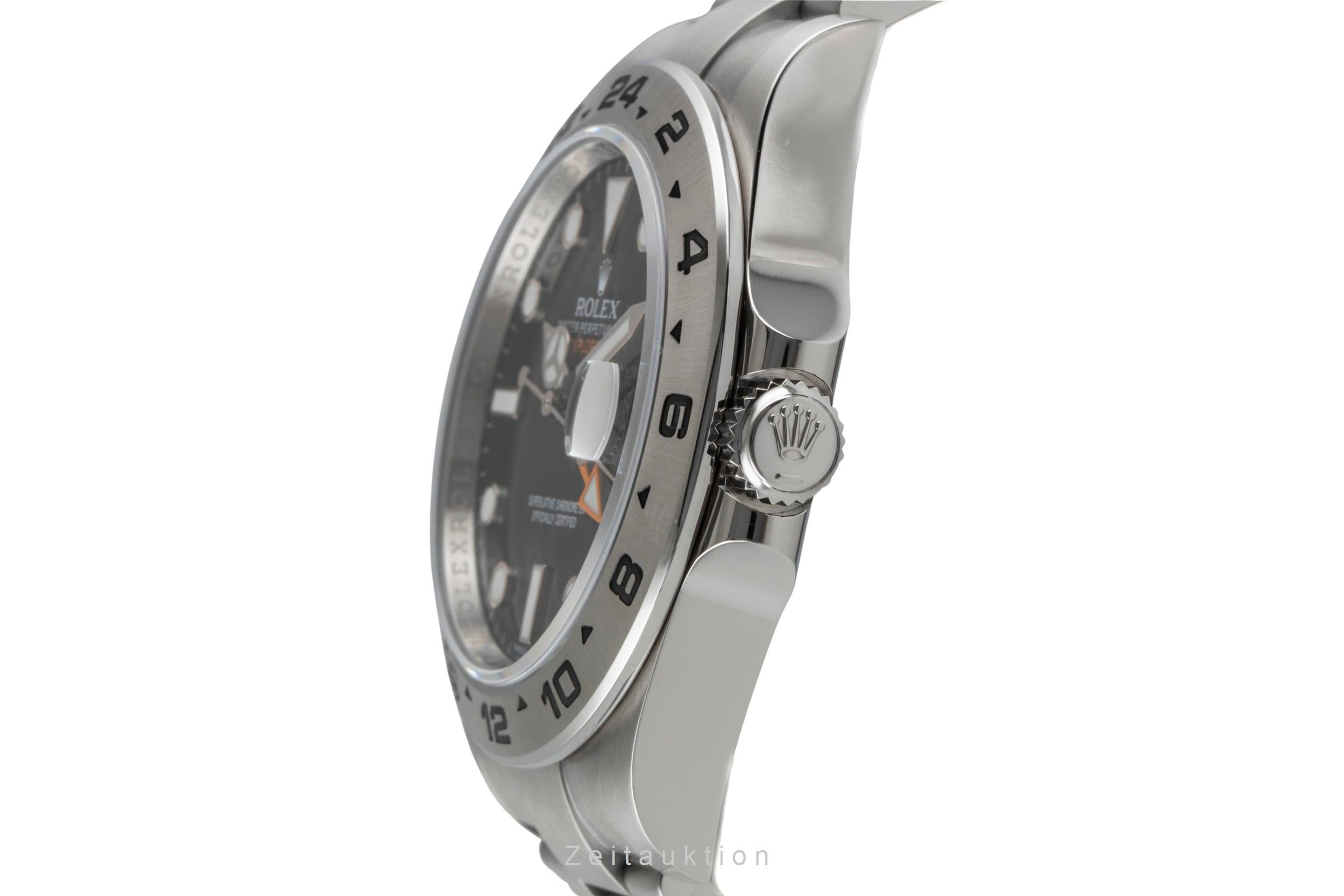 Rolex Explorer II acero automático reloj para caballeros 216570  [2605088]