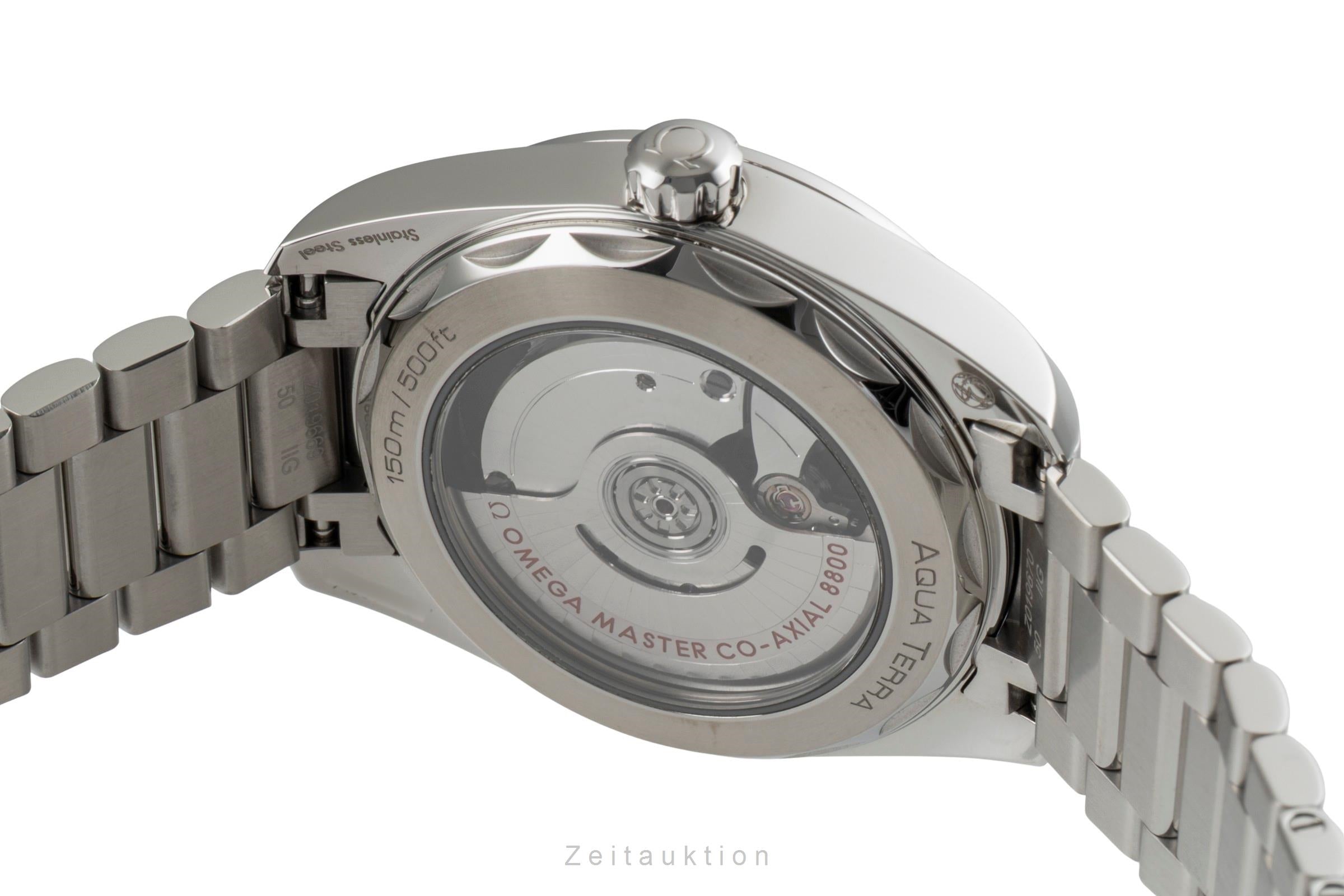 Omega Seamaster Aqua Terra Co-Axial Stahl Ref. 220.10.38.20.01.004 B&P 2024 [2605091]