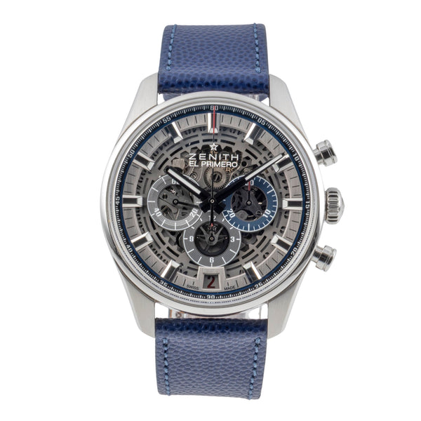 Zenith Chronomaster chronograph steel automatic men's watch 03.2081.400/78.C813  [2605095]
