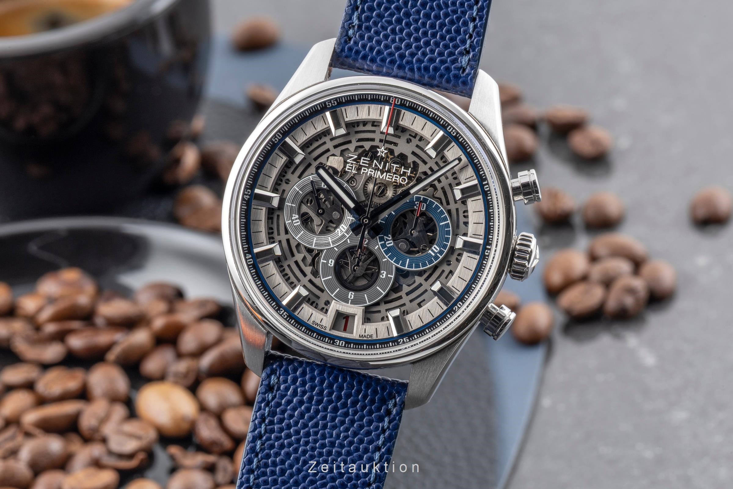 Zenith Chronomaster chronograph steel automatic men's watch 03.2081.400/78.C813  [2605095]
