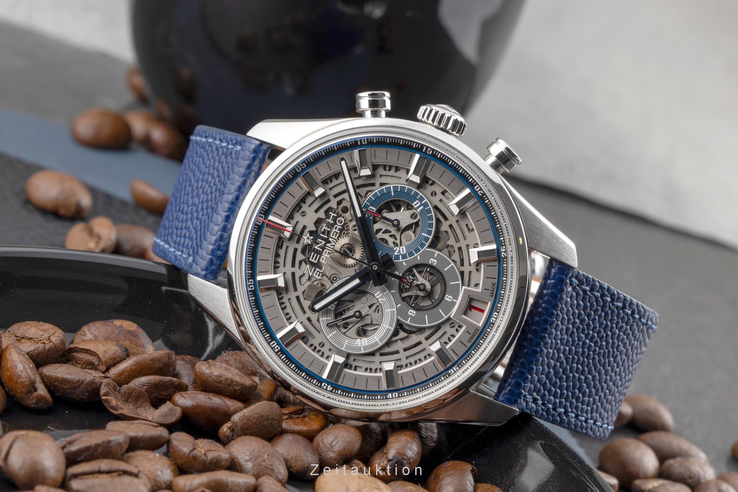 Zenith Chronomaster chronograph steel automatic men's watch 03.2081.400/78.C813  [2605095]