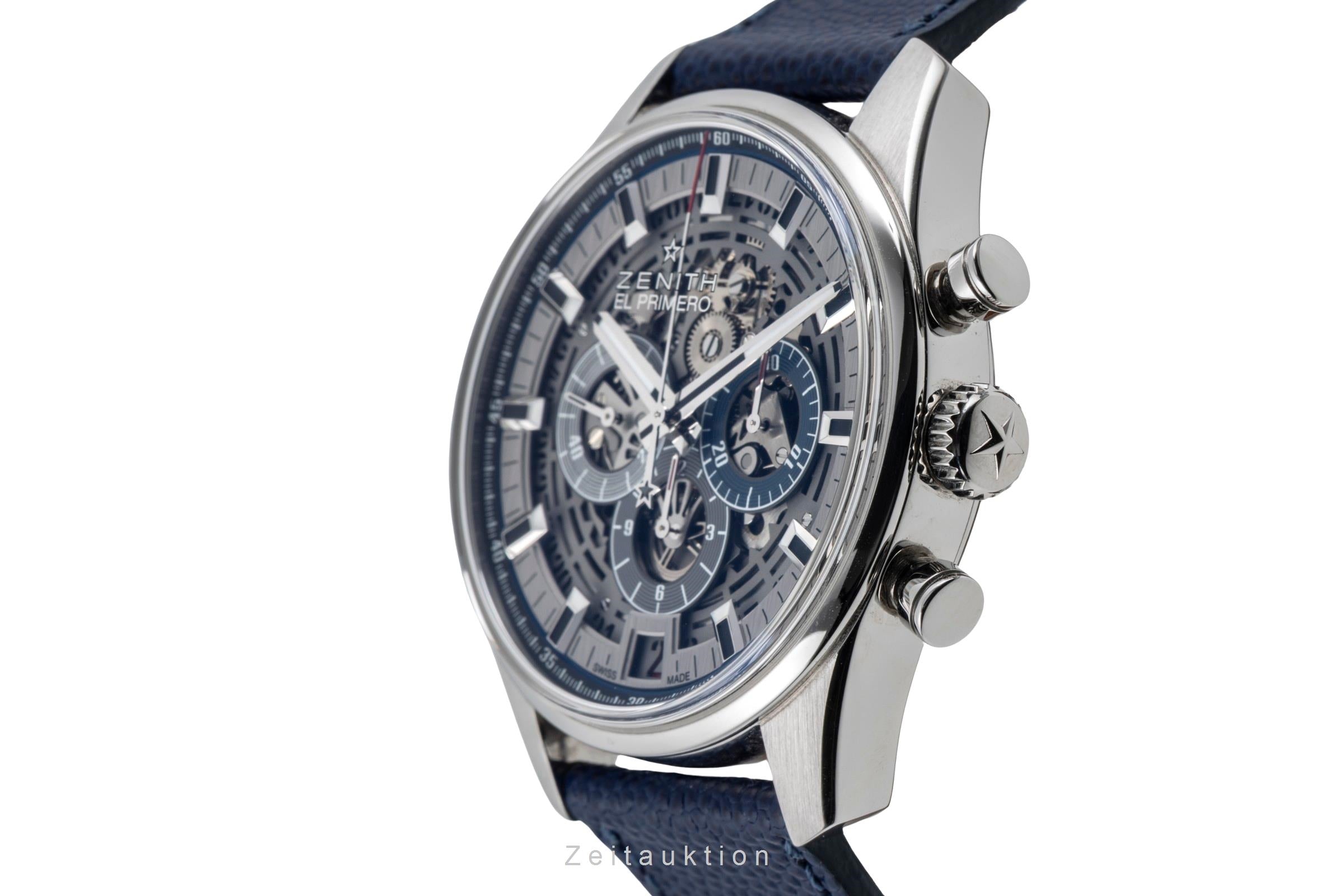Zenith Chronomaster chronograph steel automatic men's watch 03.2081.400/78.C813  [2605095]