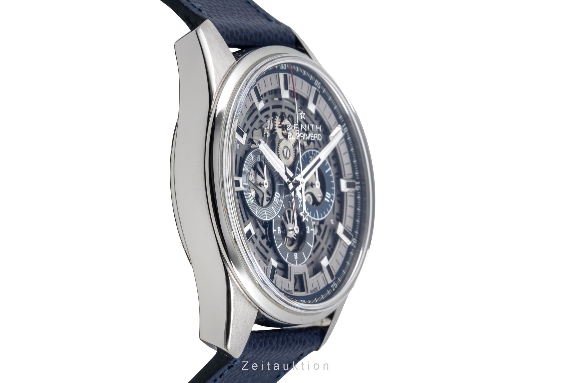 Zenith Chronomaster chronograph steel automatic men's watch 03.2081.400/78.C813  [2605095]