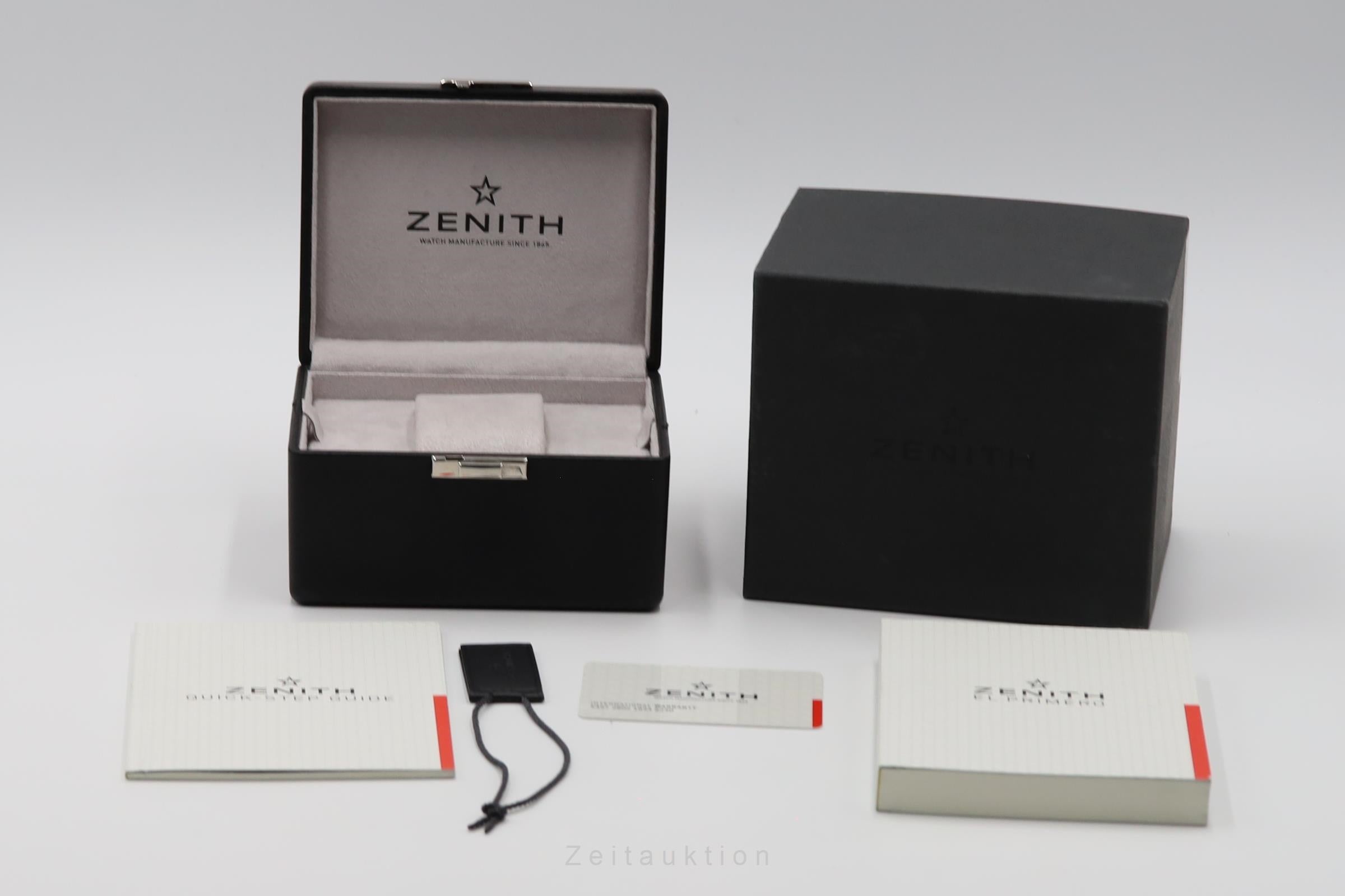 Zenith Chronomaster chronograph steel automatic men's watch 03.2081.400/78.C813  [2605095]