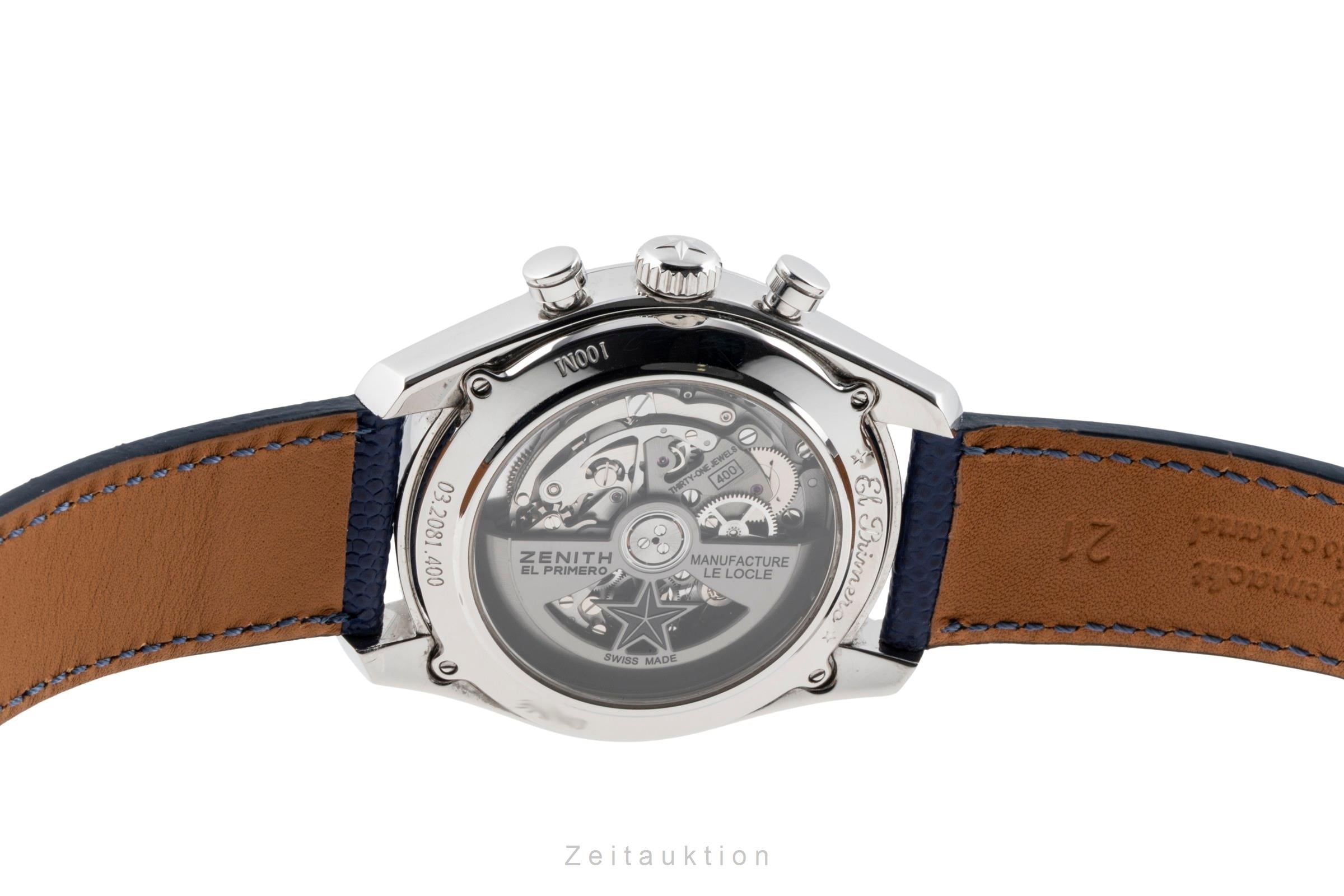 Zenith Chronomaster chronograph steel automatic men's watch 03.2081.400/78.C813  [2605095]