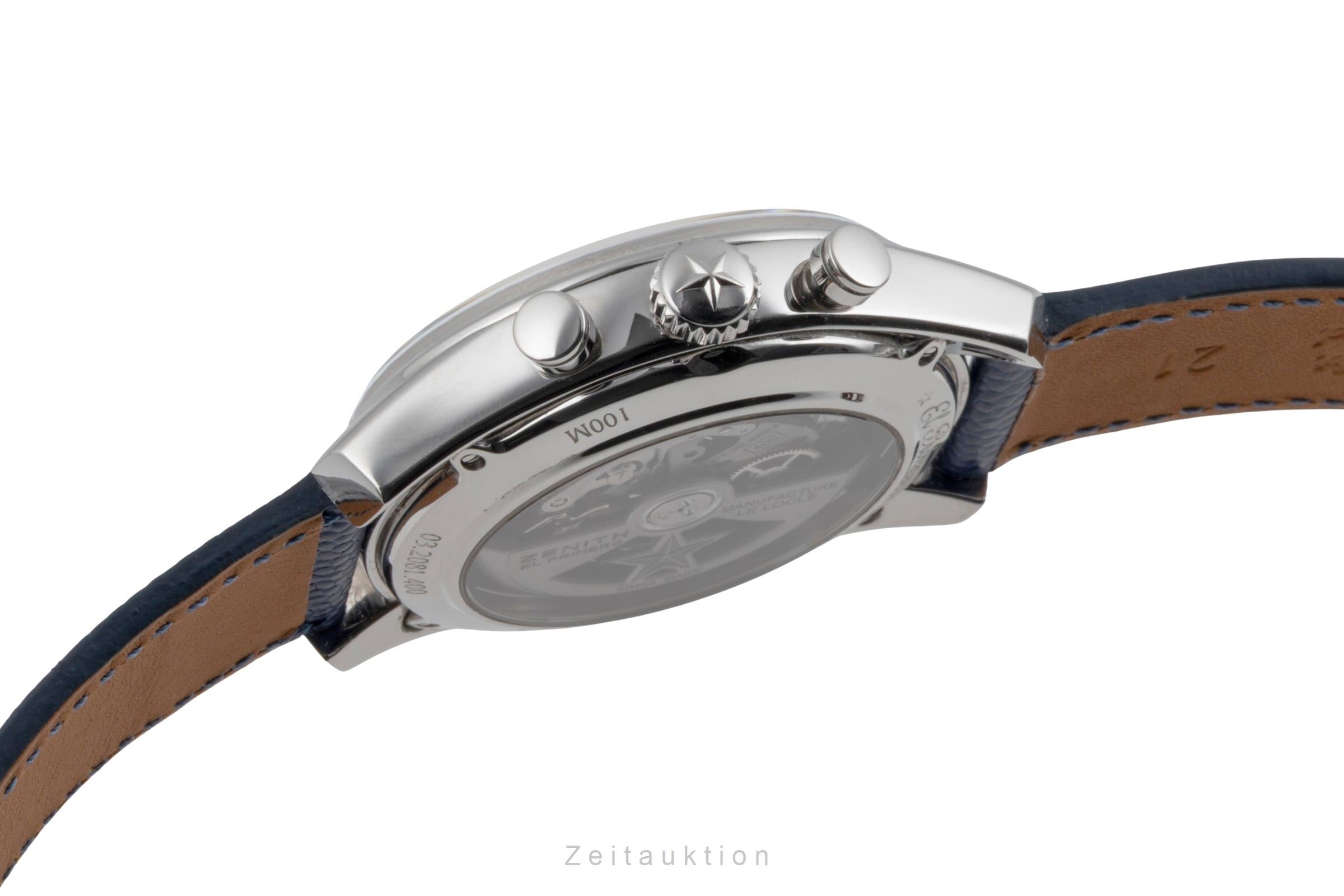 Zenith Chronomaster chronograph steel automatic men's watch 03.2081.400/78.C813  [2605095]