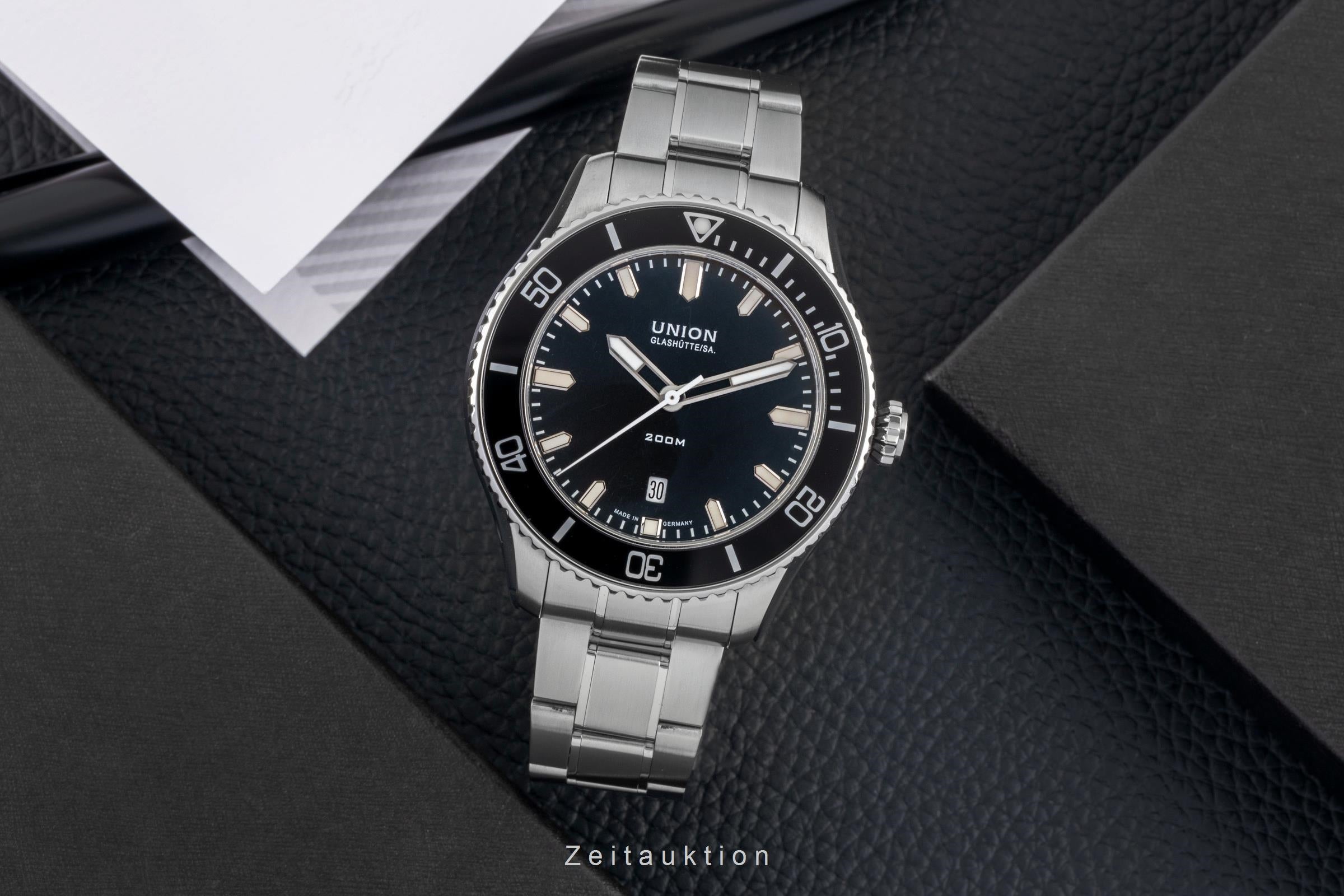Union Glashütte Belisar steel automatic men's watch D009.907.11.057.00 LP: 2450EUR  [2605096]