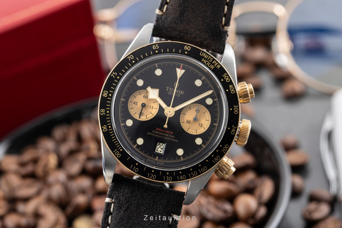Tudor Black Bay cronografo acciaio / oro automatismo orologio da uomo M79363N-0002 LP: 6790EUR  [2605098]