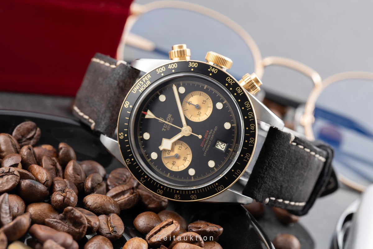 Tudor Black Bay cronografo acciaio / oro automatismo orologio da uomo M79363N-0002 LP: 6790EUR  [2605098]