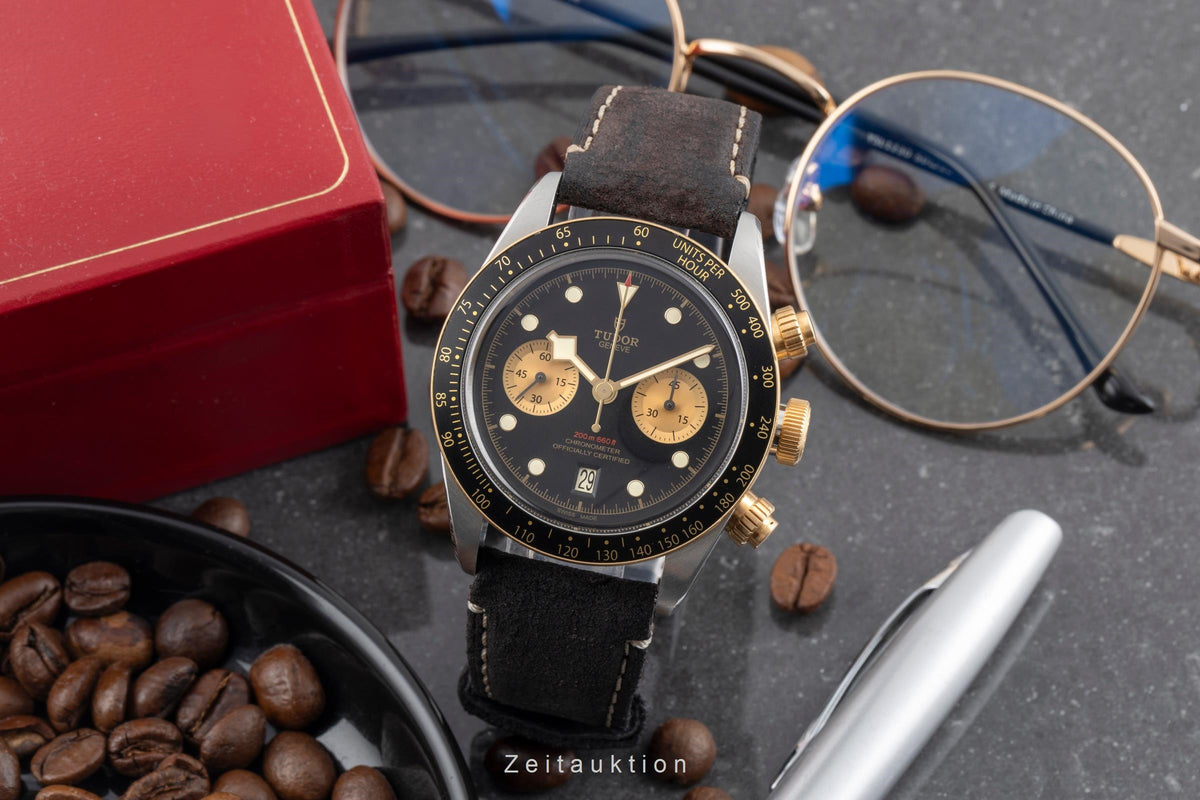 Tudor Black Bay cronografo acciaio / oro automatismo orologio da uomo M79363N-0002 LP: 6790EUR  [2605098]